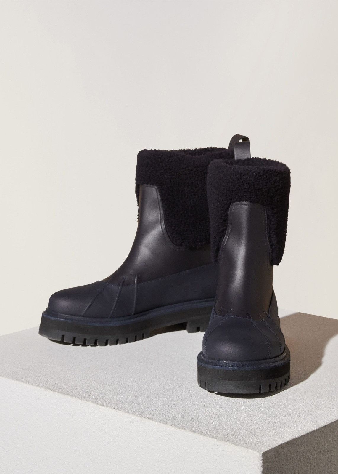 image of Loro Piana O1Loc1C0224 Ankle Boots In Black, Women's (Size 12)
