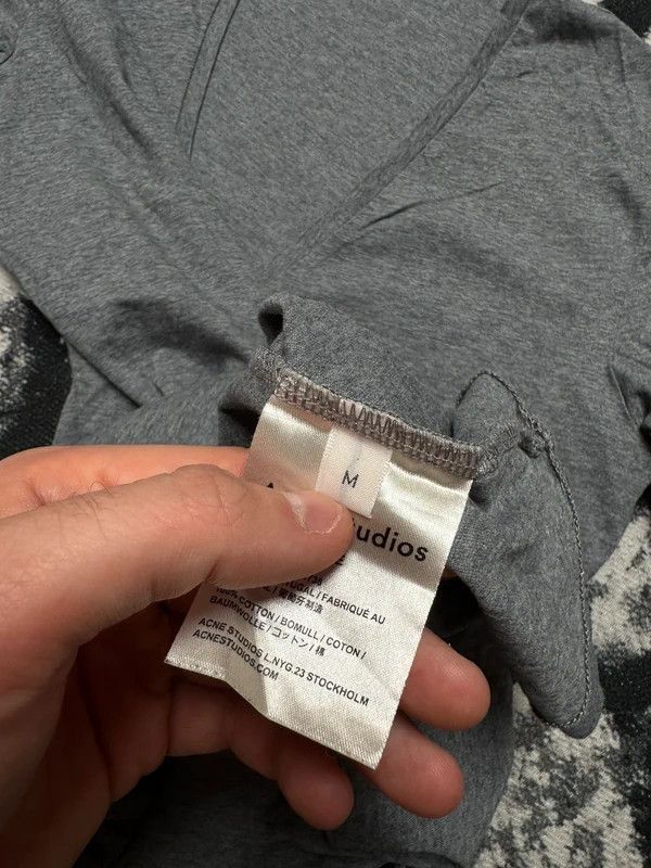 Acne Studios Acne Studios T-shirt, gray, M, basic Size US M / EU 48-50 / 2 - 4 Thumbnail