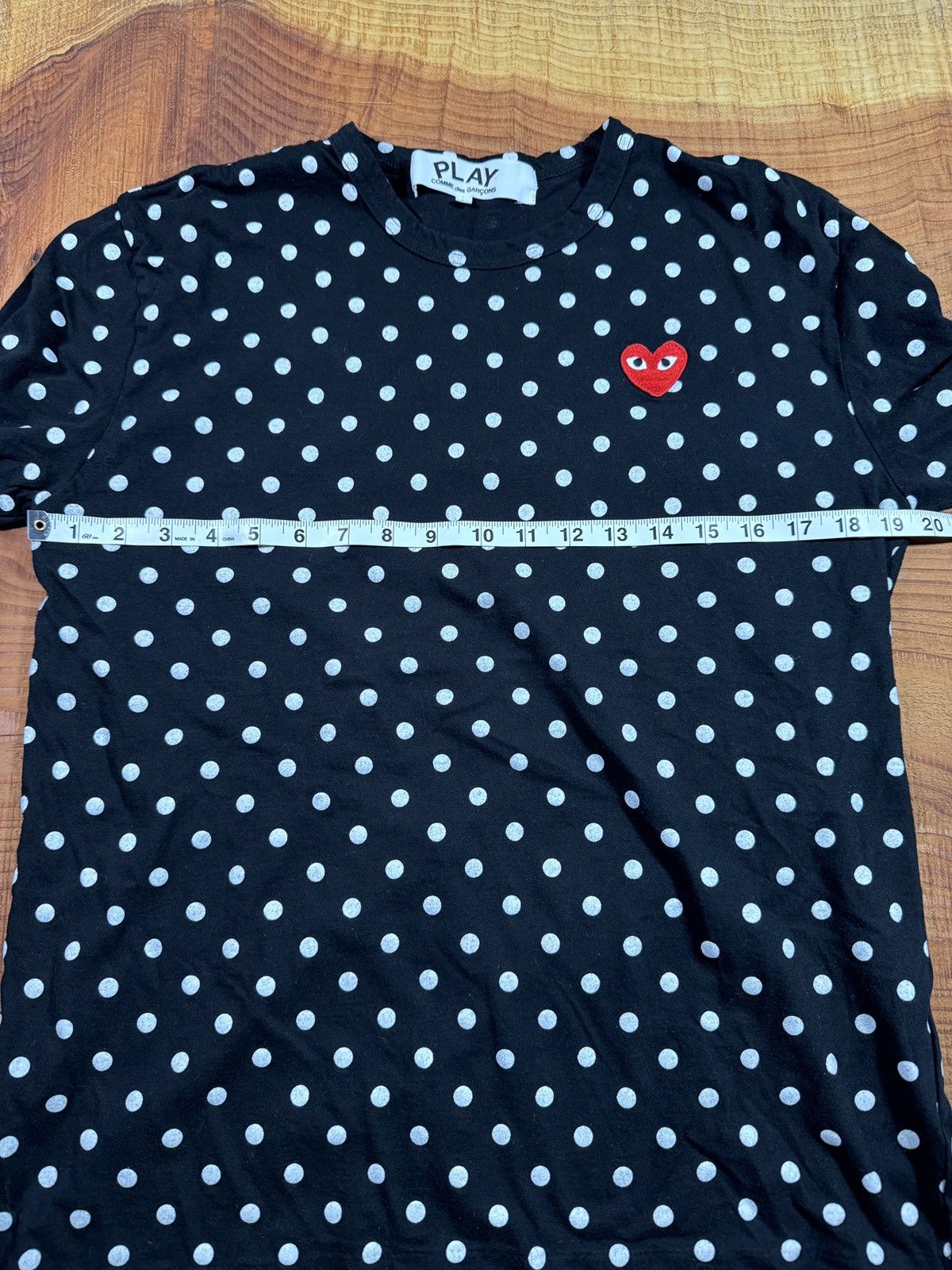 Comme des Garcons × Comme des Garcons PLAY Comme de garçon PLAY t-shirt Size US L / EU 52-54 / 3 - 7 Thumbnail