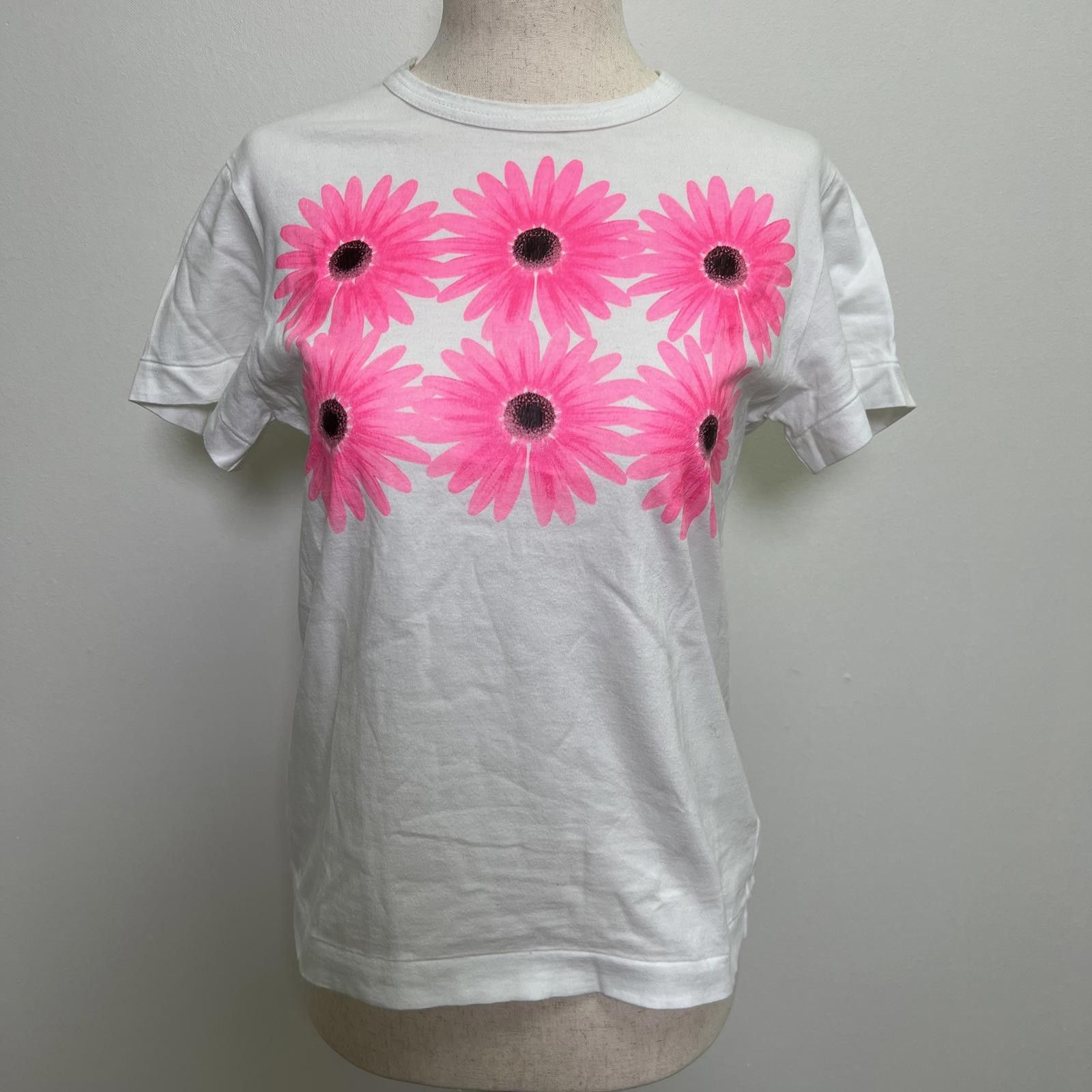 Comme des Garcons tricot COMME des GARCONS Vintage Flower T-shirt Size S / US 4 / IT 40 - 1 Thumbnail