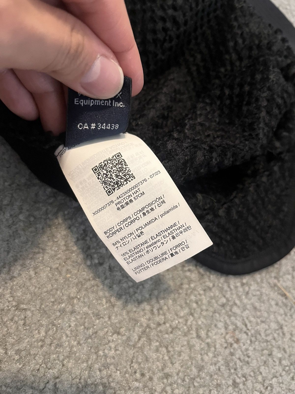 Arc'teryx Arcteryx Proton Hat Black Size ONE SIZE - 6 Thumbnail