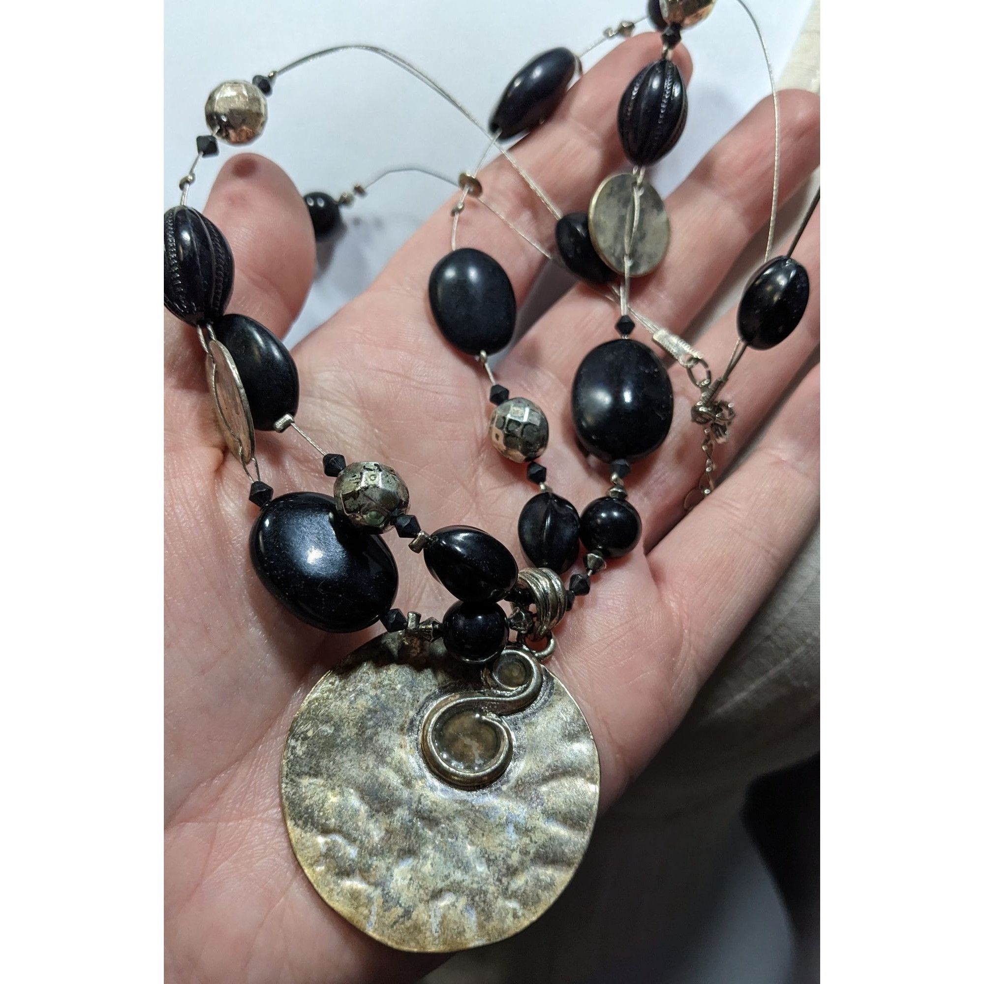 Other Bohemian Beaded Medallion Pendant Necklace Size ONE SIZE - 5 Thumbnail