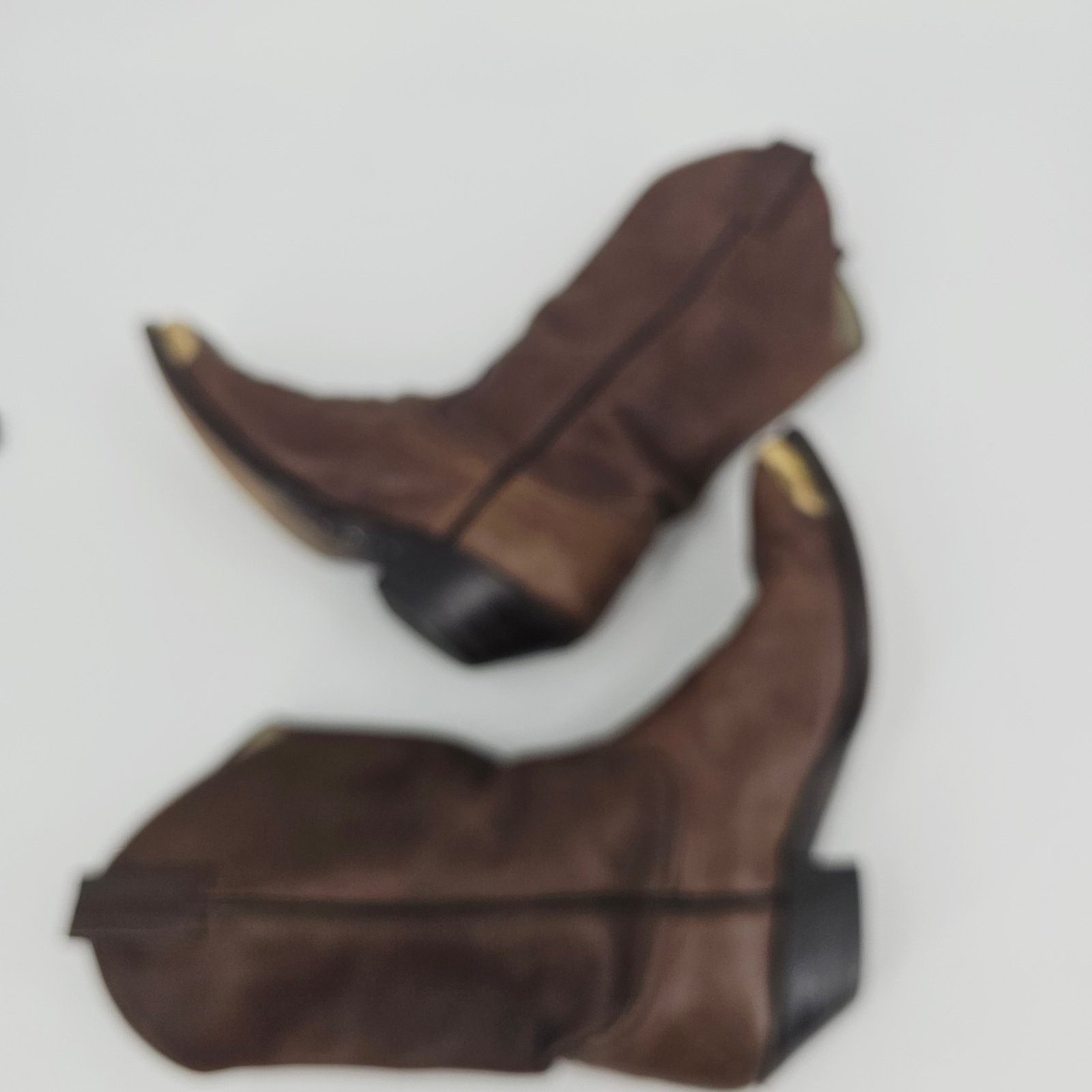 Vintage Vintage Brown Leather Cowgirl Western Boho Gold Toe Rand 6 Size US 6 / IT 36 - 3 Thumbnail