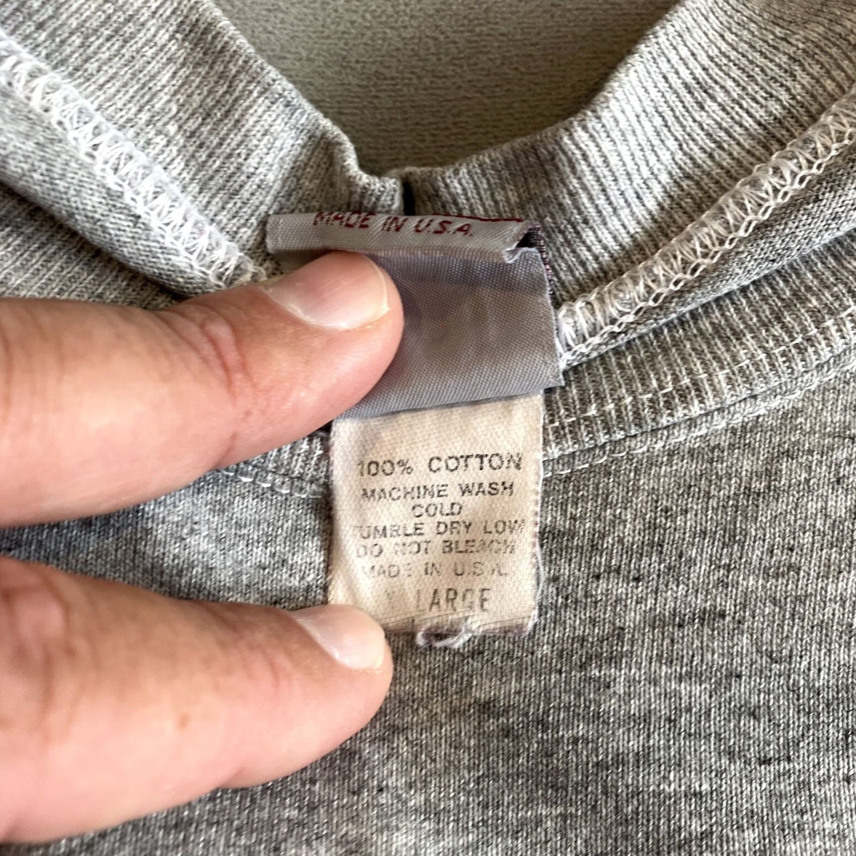 Vintage VINTAGE Fashion Threads FSU Seminoles Long Sleeve Crewneck Graphic T-Shirt XL Gray Men's T-Shirt Size US XL / EU 56 / 4 - 4 Thumbnail