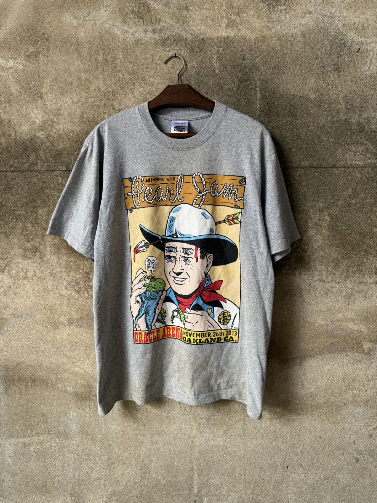 Band Tees × Vintage Vintage 00s Pearl Jam Frank Kozik Shirt Size US L / EU 52-54 / 3 - 1 Thumbnail