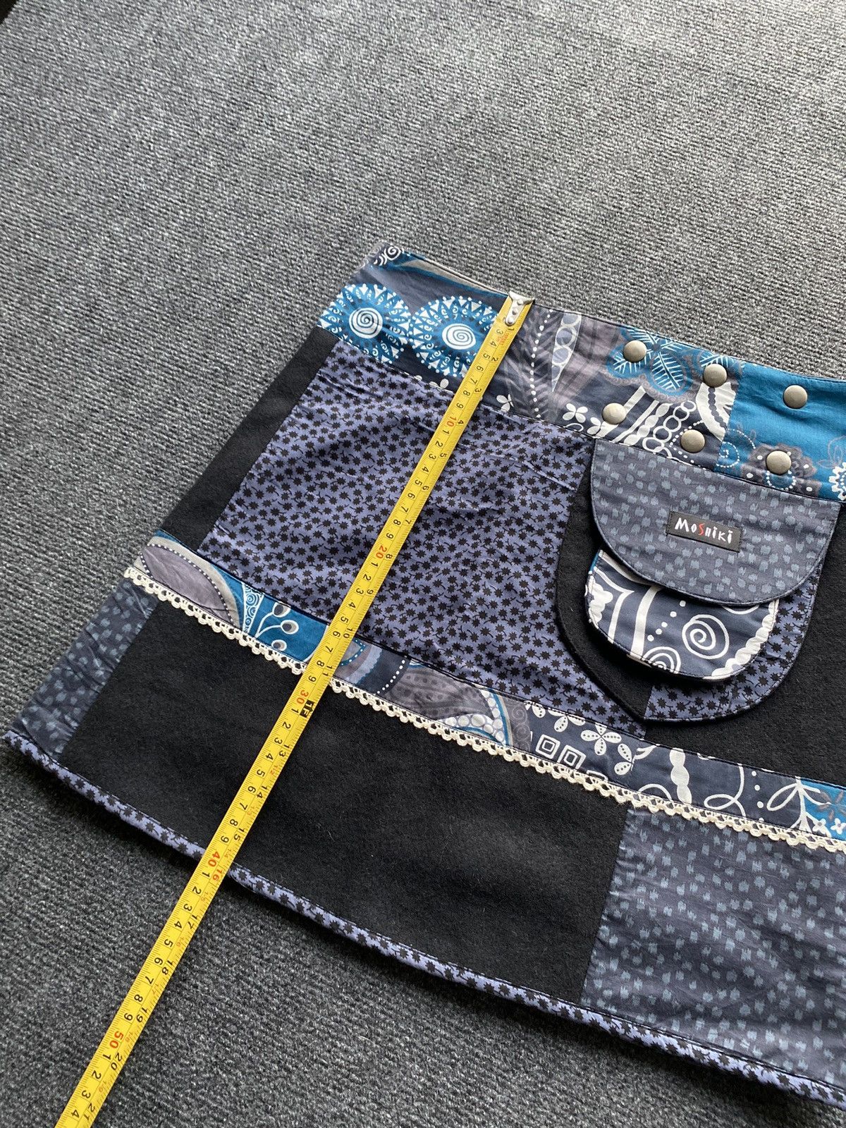 Other 🔥Opium Moshiki One Size India Gothic Skirt Alt emo punk Size 28" / US 6 / IT 42 - 13 Thumbnail