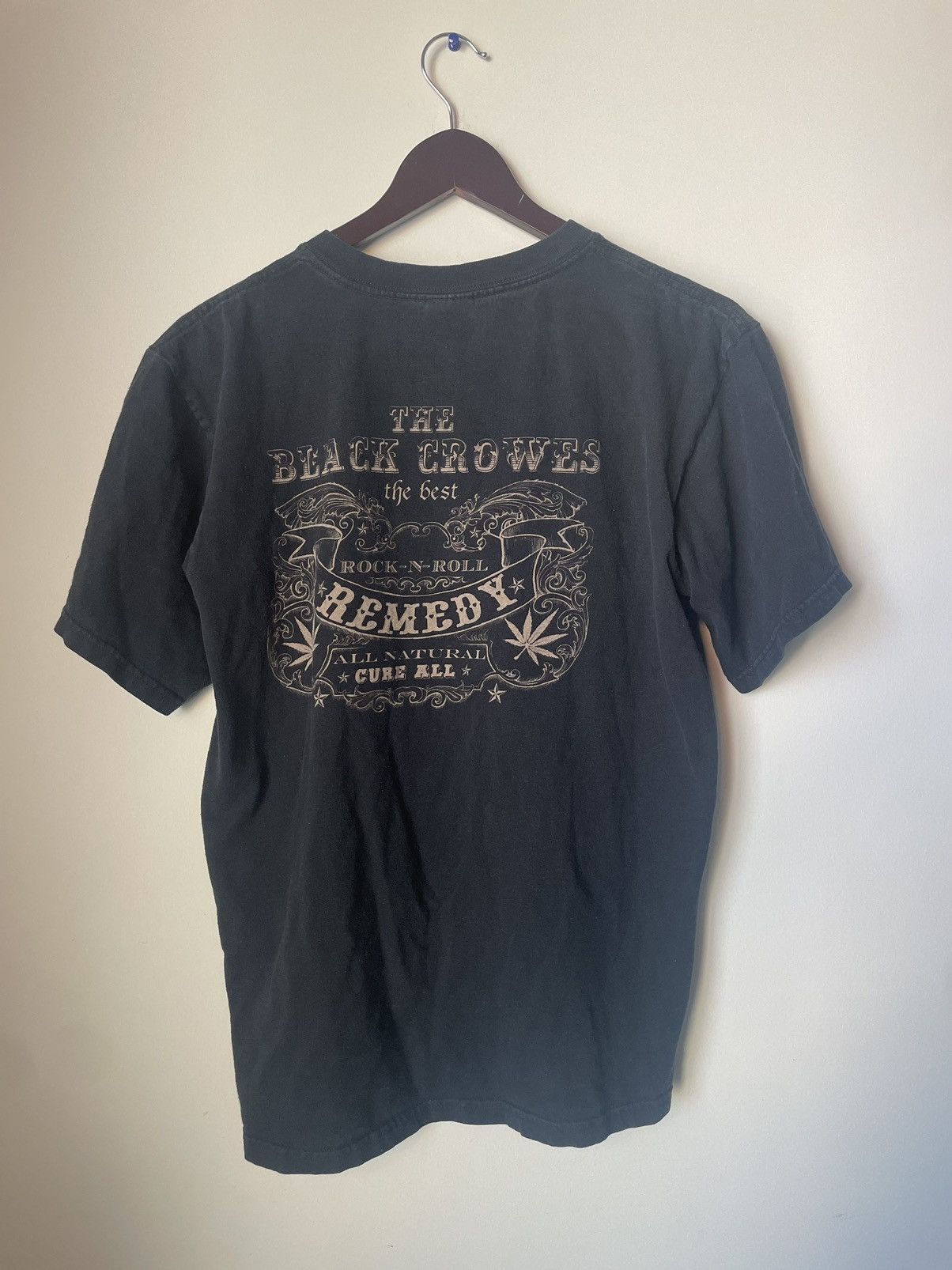 Anvil × Vintage Vintage y2k the black crowes band tee Size US M / EU 48-50 / 2 - 4 Thumbnail