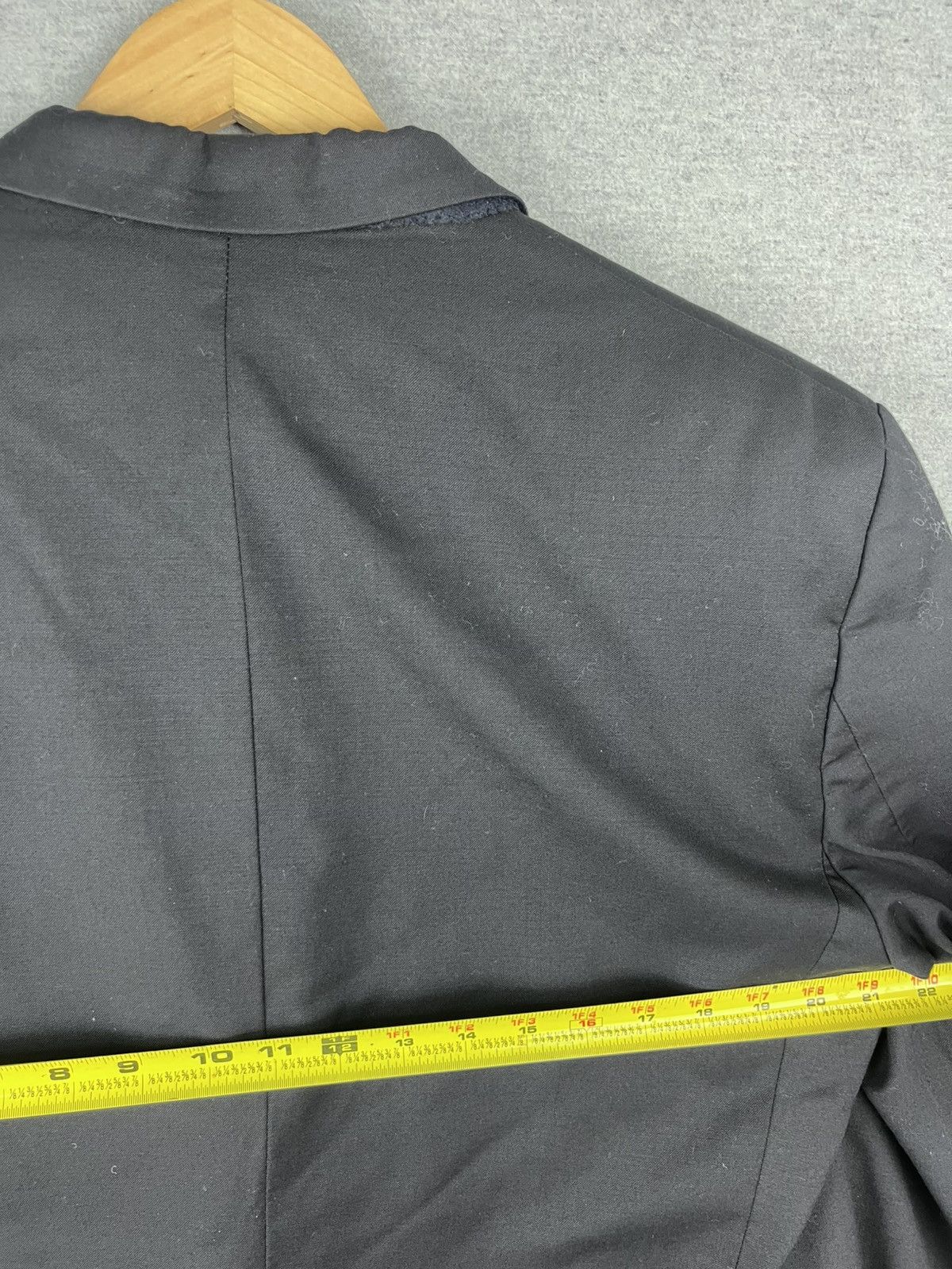 Polo Ralph Lauren Ralph Lauren Wool Blazer Sports Black Coat Jacket Mens L Size 42R - 6 Thumbnail