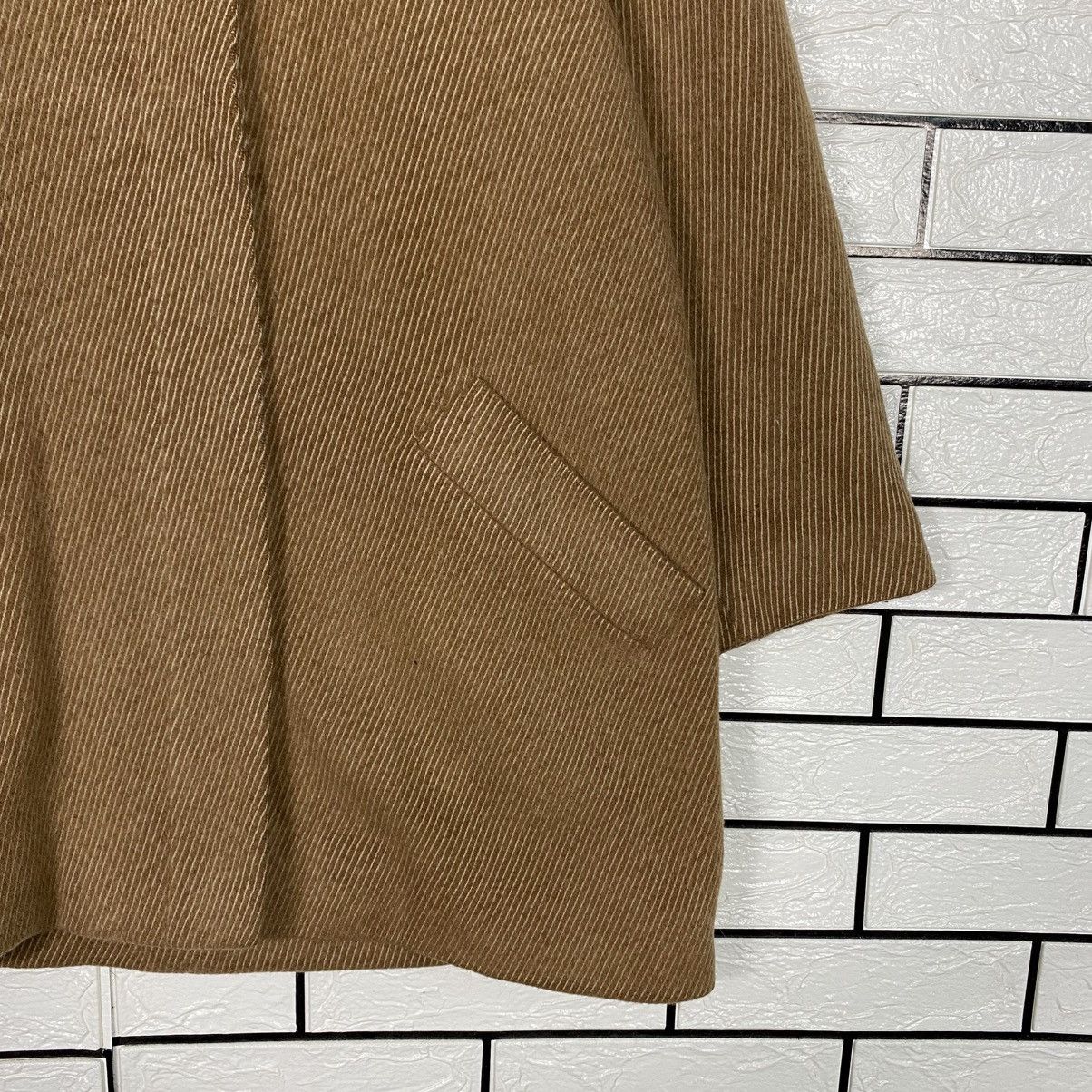 Burberry 📌Vintage Wool Button Jacket Burberrys Herringbone Size US M / EU 48-50 / 2 - 6 Thumbnail