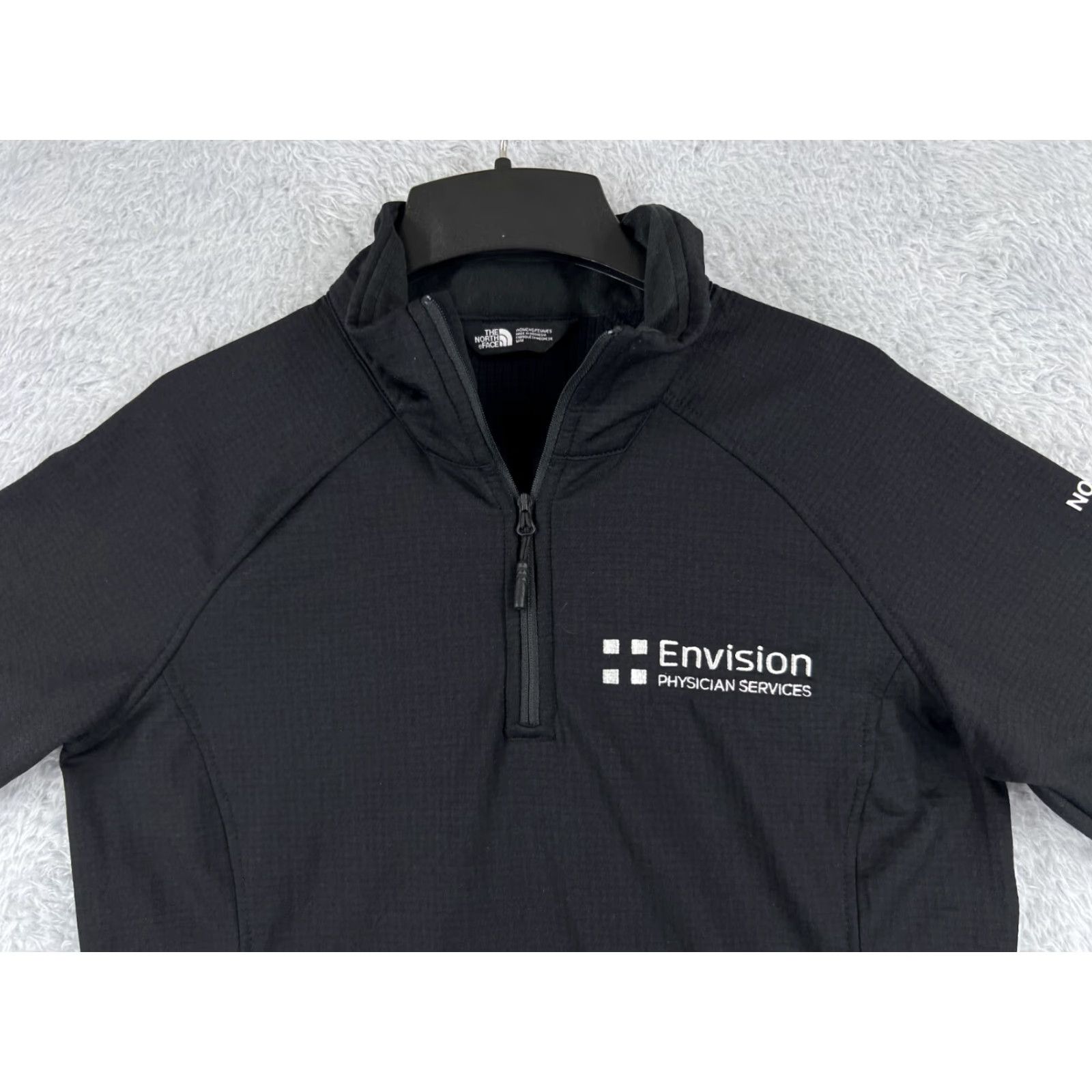 The North Face The North Face Hoodie Women M Black Lightweight 1/4 Zip Pullover Polyester Jersey Logo Size M / US 6-8 / IT 42-44 - 4 Thumbnail