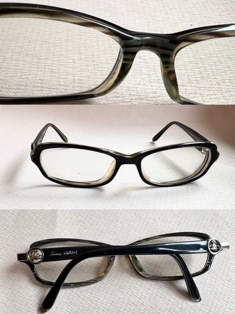 Vivienne Westwood Vivienne Westwood Vintage Grayish Brown Metal Saturn Squar Size ONE SIZE - 4 Thumbnail