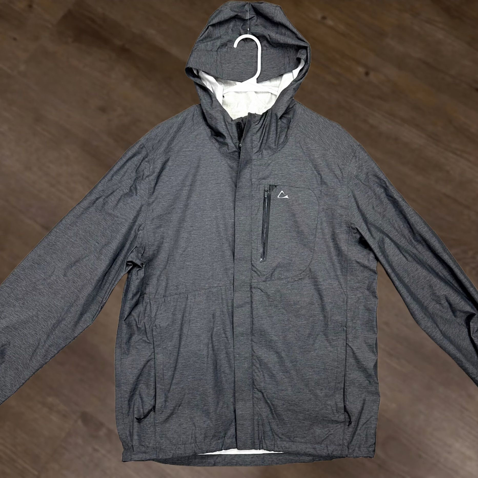 Vintage Paradox Jacket Men Medium Black Nylon Blend Water Resistant Wind Full Zip Hoodie Size US M / EU 48-50 / 2 - 1 Thumbnail