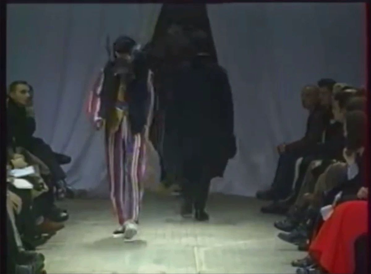 Yohji Yamamoto Yohji Yamamoto 1995AW Rokumeikan Runway Tie Size ONE SIZE - 1 Thumbnail