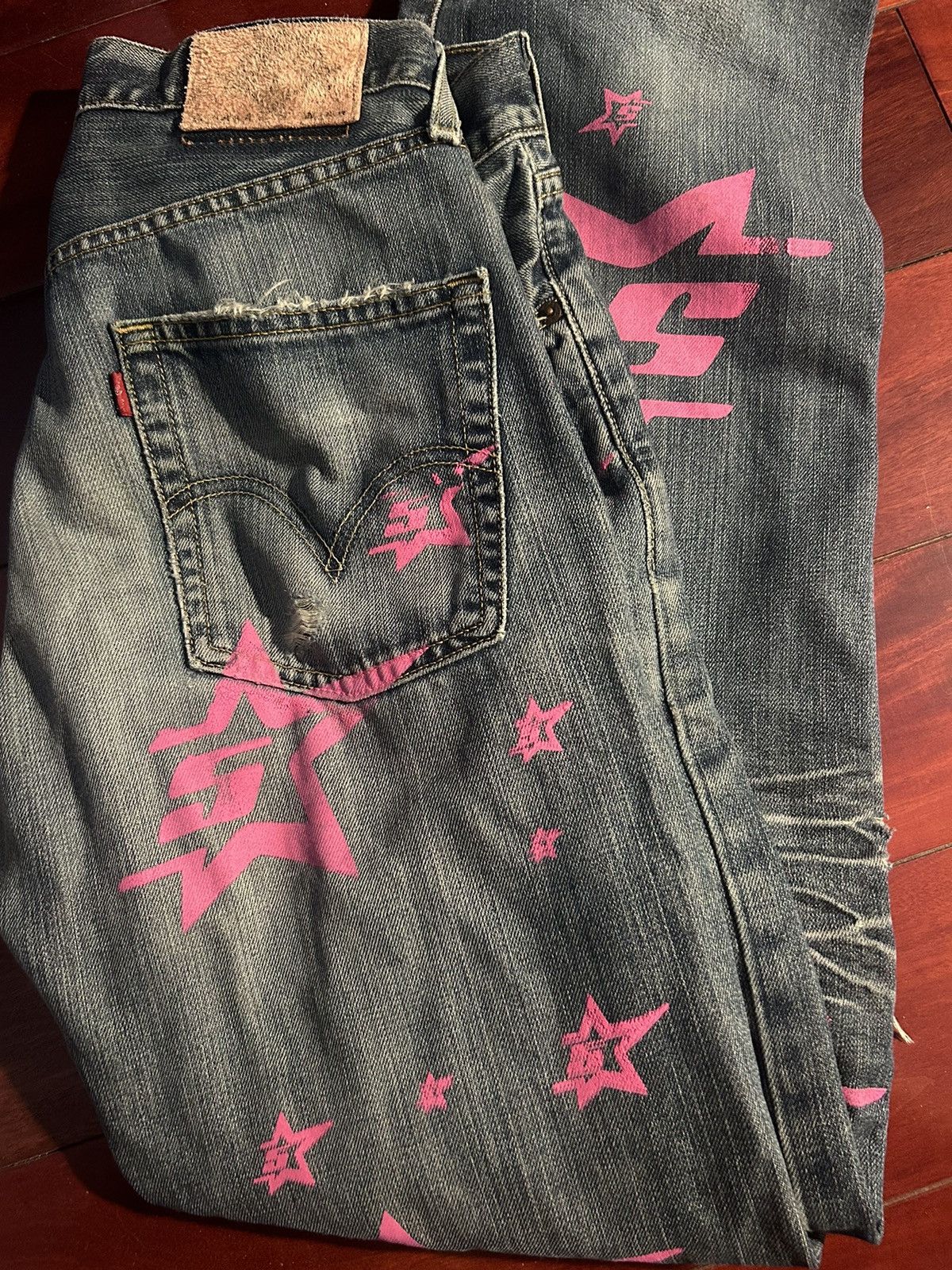 Sp5der Sp5der Sp5 Jeans 32W Spider Worldwide Young Thug Size US 32 / EU 48 - 5 Thumbnail