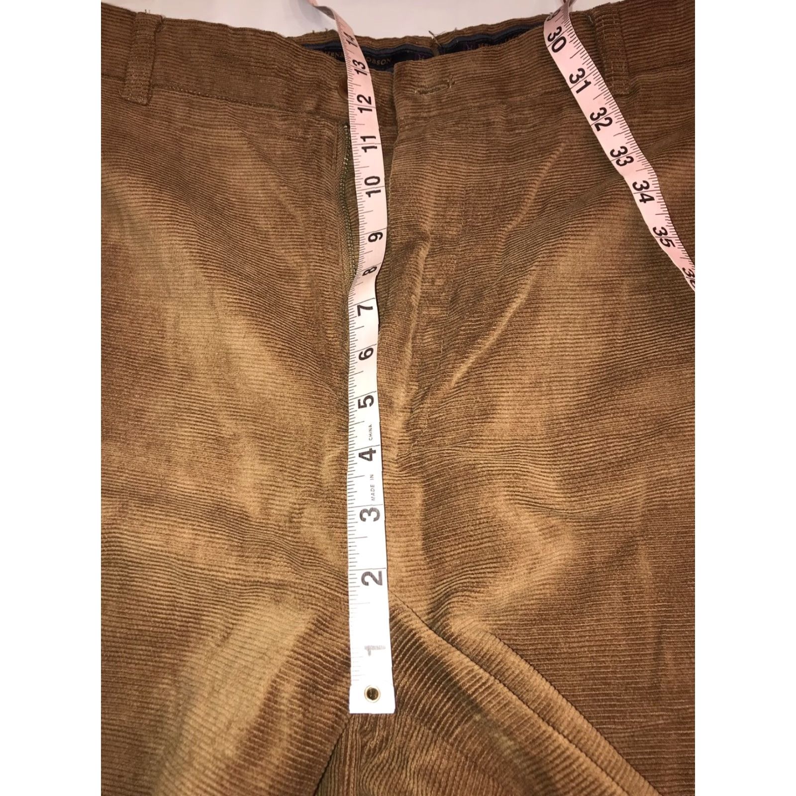 Vintage VINTAGE Henry Jacobson Brown Corduroy Pants Men 36 Classic Fit Brown Cotton Tencel Corduroy Pants 90s Fashion Mens Size US 36 / EU 52 - 7 Thumbnail