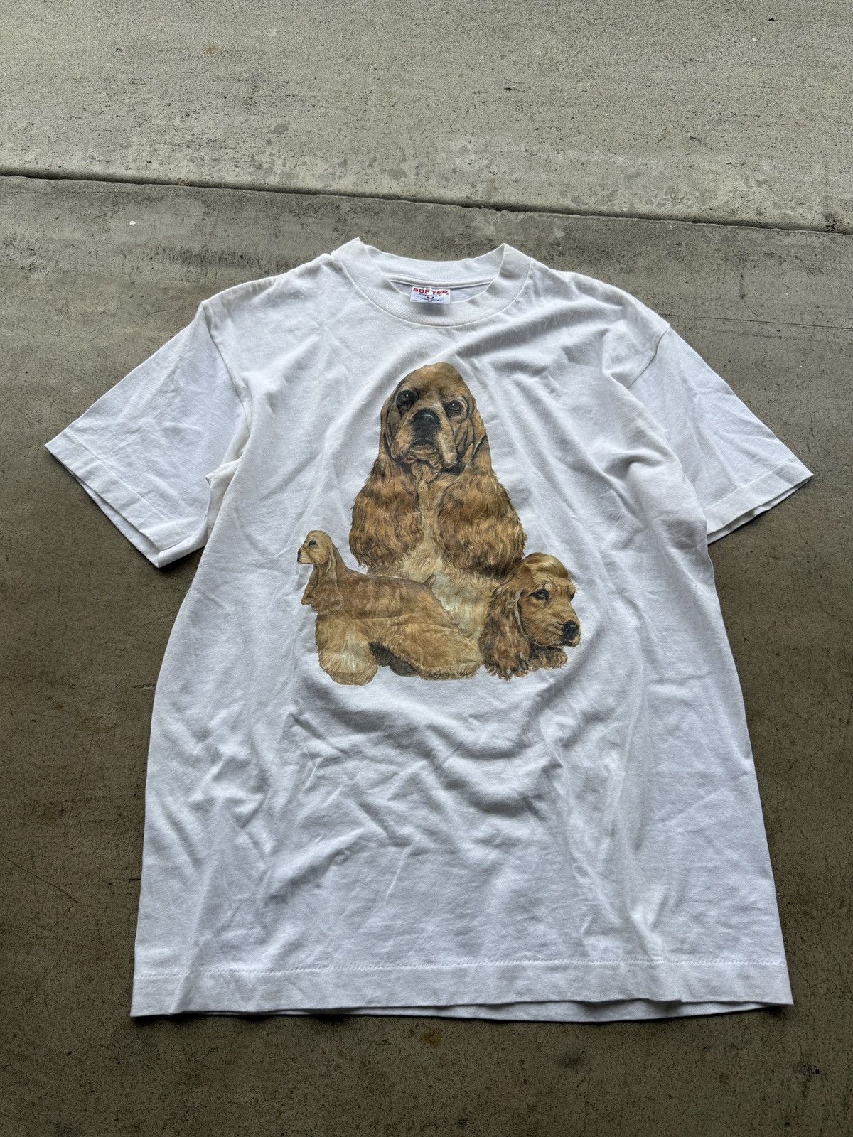 Vintage insane vintage golden retriever tee Size US M / EU 48-50 / 2 - 2 Thumbnail
