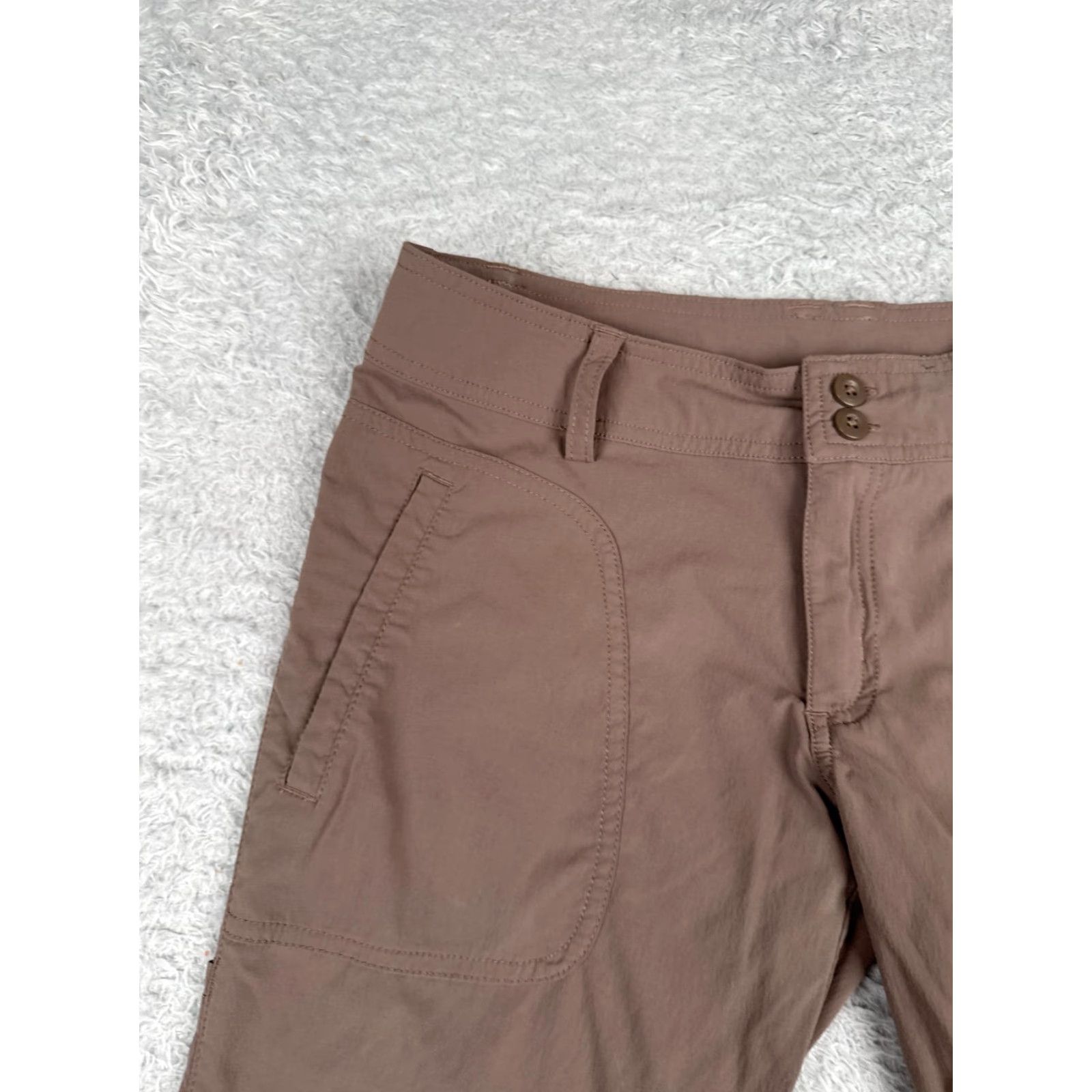 Patagonia Patagonia Shorts Women Brown Solimar Nylon Cargo 28x15 UPF 30 2 Solimar Shorts Cargo Activewear Casual Travel Workwear Size 26" / US 2 / IT 38 - 4 Thumbnail