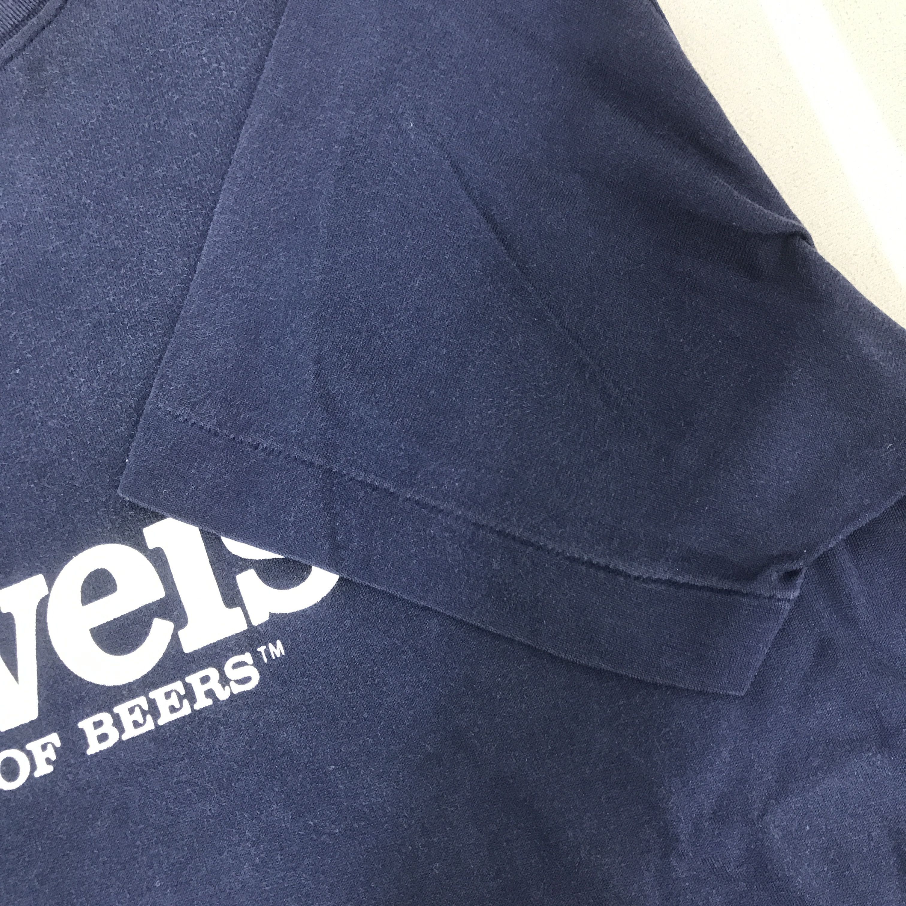 Budweiser Vintage Budweiser navy T-Shirt Size US M / EU 48-50 / 2 - 5 Thumbnail