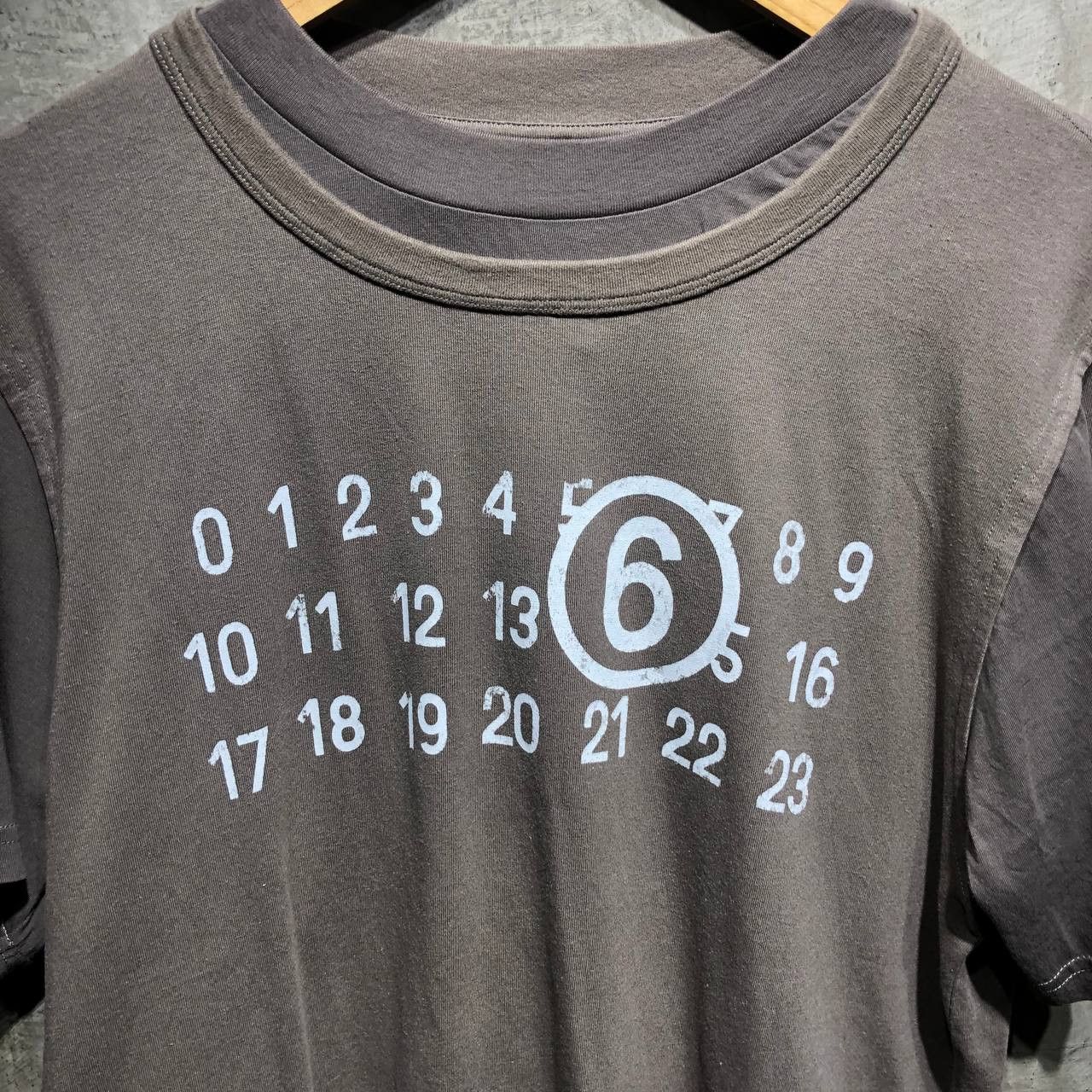 Maison Margiela Maison Margiela MM6 Logo Two Layer Tee Size US M / EU 48-50 / 2 - 2 Thumbnail
