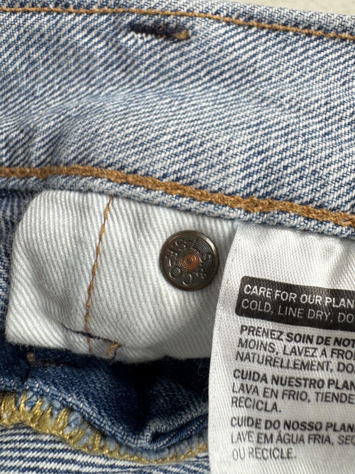 Levi's Levis 501 distressed jean Size US 36 / EU 52 - 13 Thumbnail