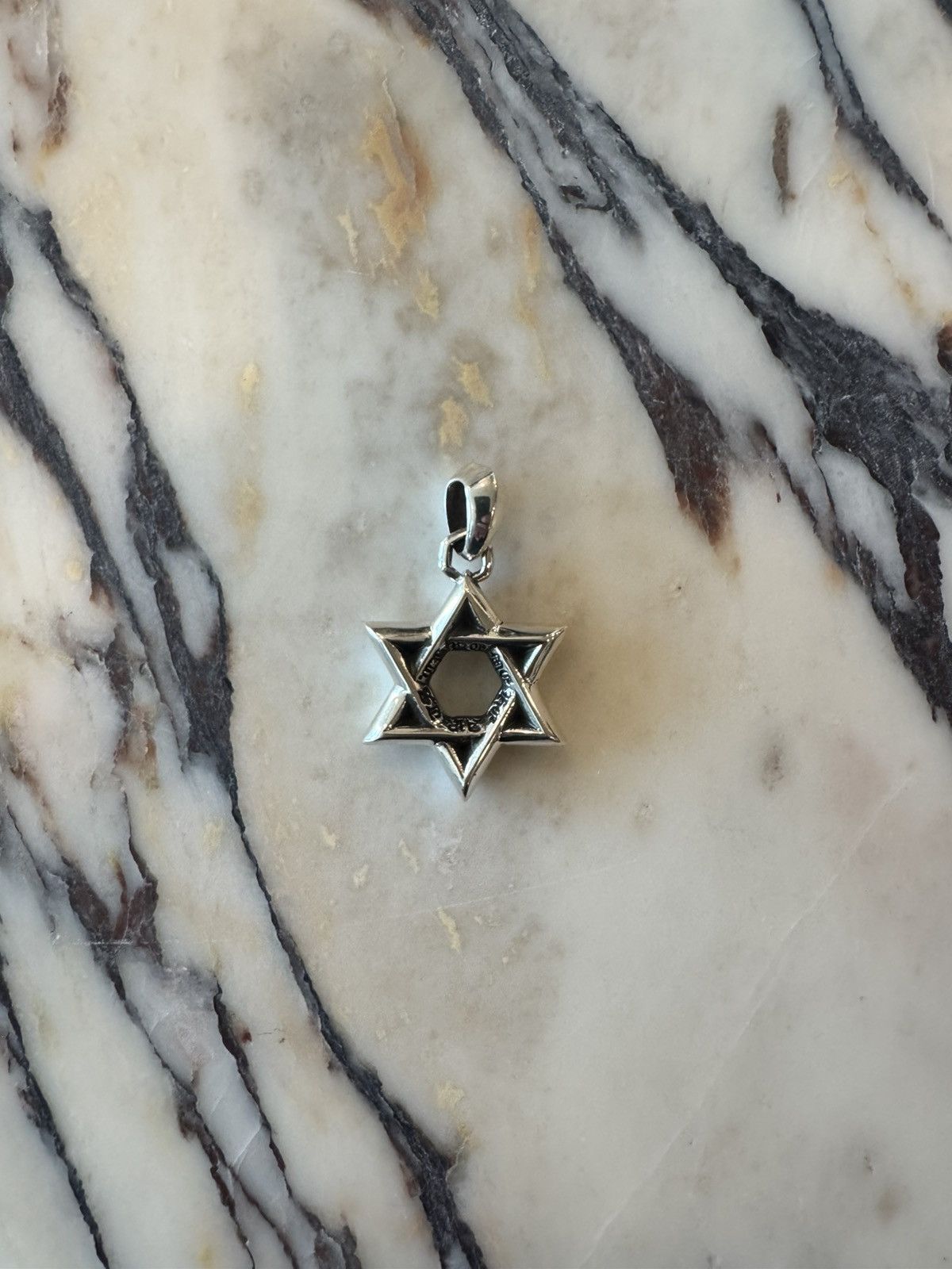 Chrome Hearts Chrome Hearts Sterling Silver Star of David Charm Pendant Size ONE SIZE - 1 Thumbnail