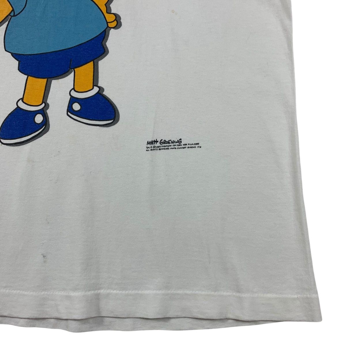 Cartoon Network × Vintage Vintage BART SIMPSON play skate printed tee Size US M / EU 48-50 / 2 - 8 Thumbnail