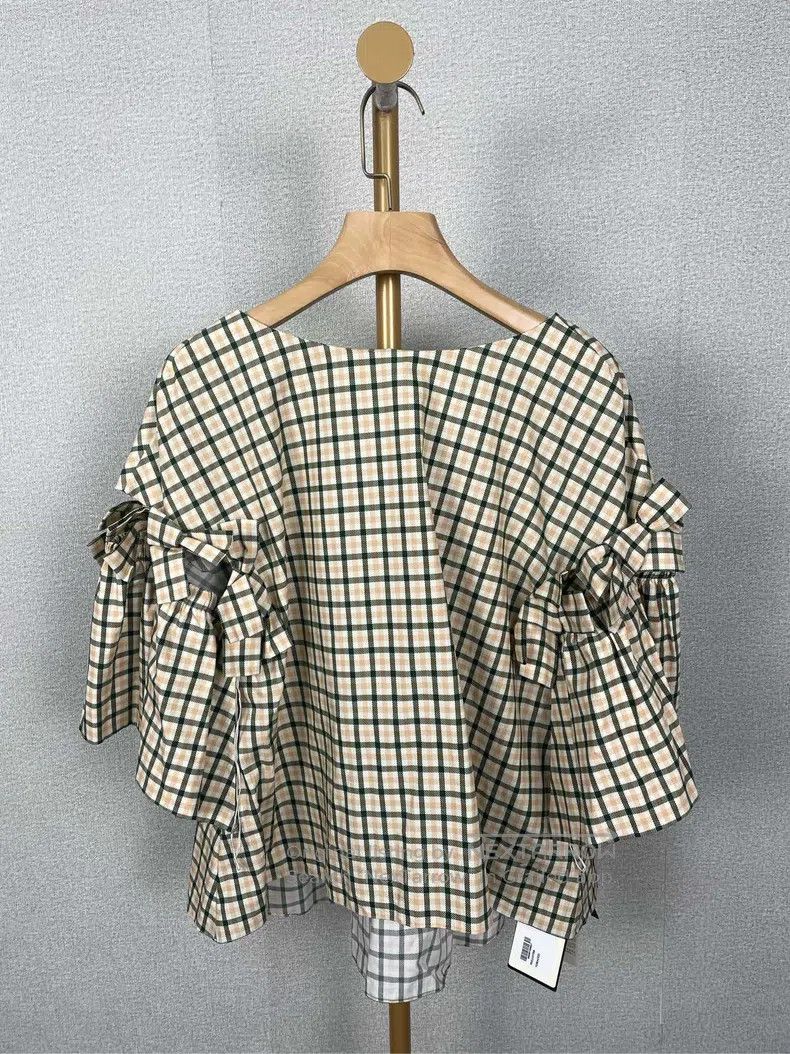 Fendi Fendi Plaid V-neck shirt Size XS / US 0-2 / IT 36-38 - 2 Thumbnail