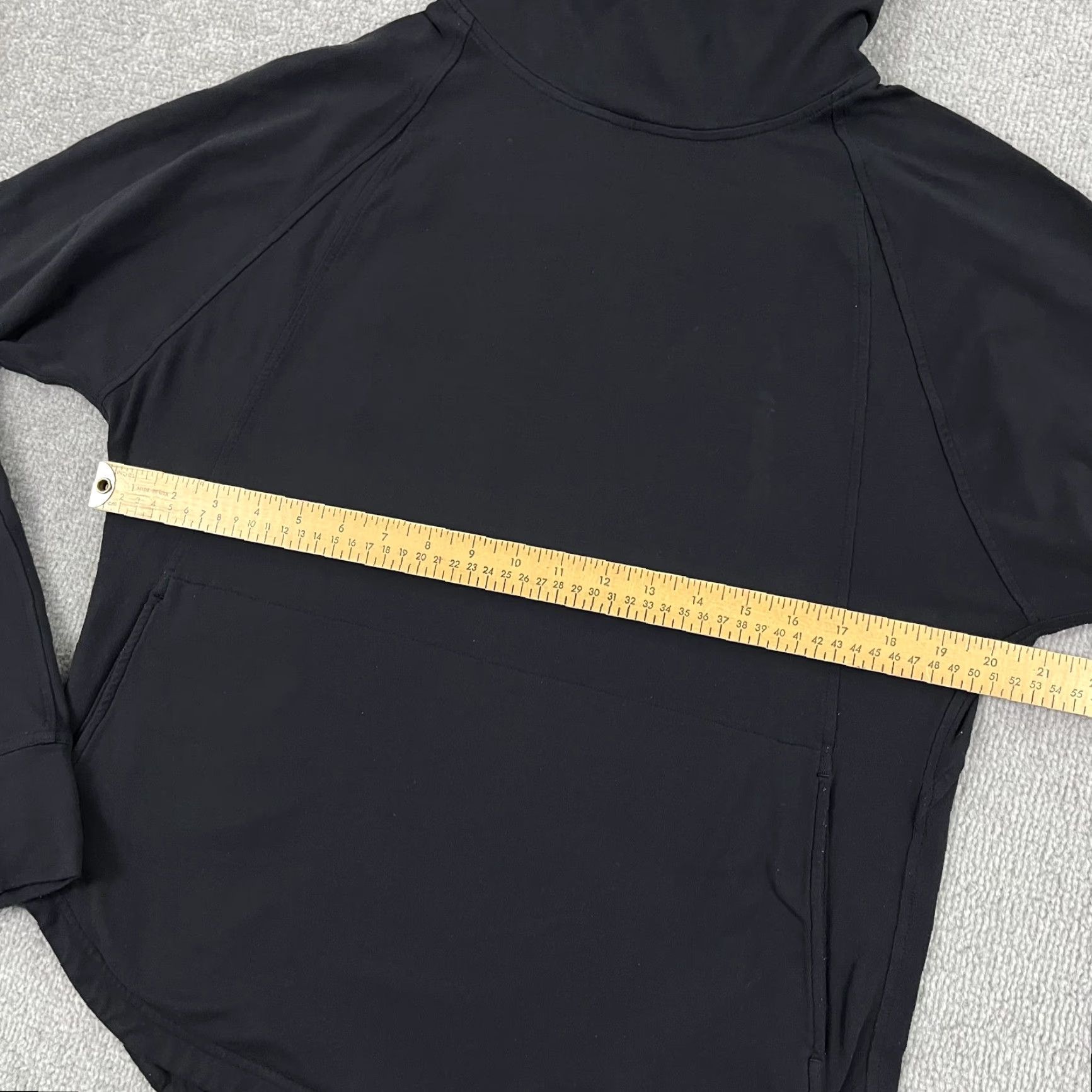 Lululemon Lululemon Hoodie Women Size 8 Black Active Fitness Running Performance High Neck Jacket Long Sleeve Pockets Thumbholes Athletic Regular Size Type Size M / US 6-8 / IT 42-44 - 6 Thumbnail