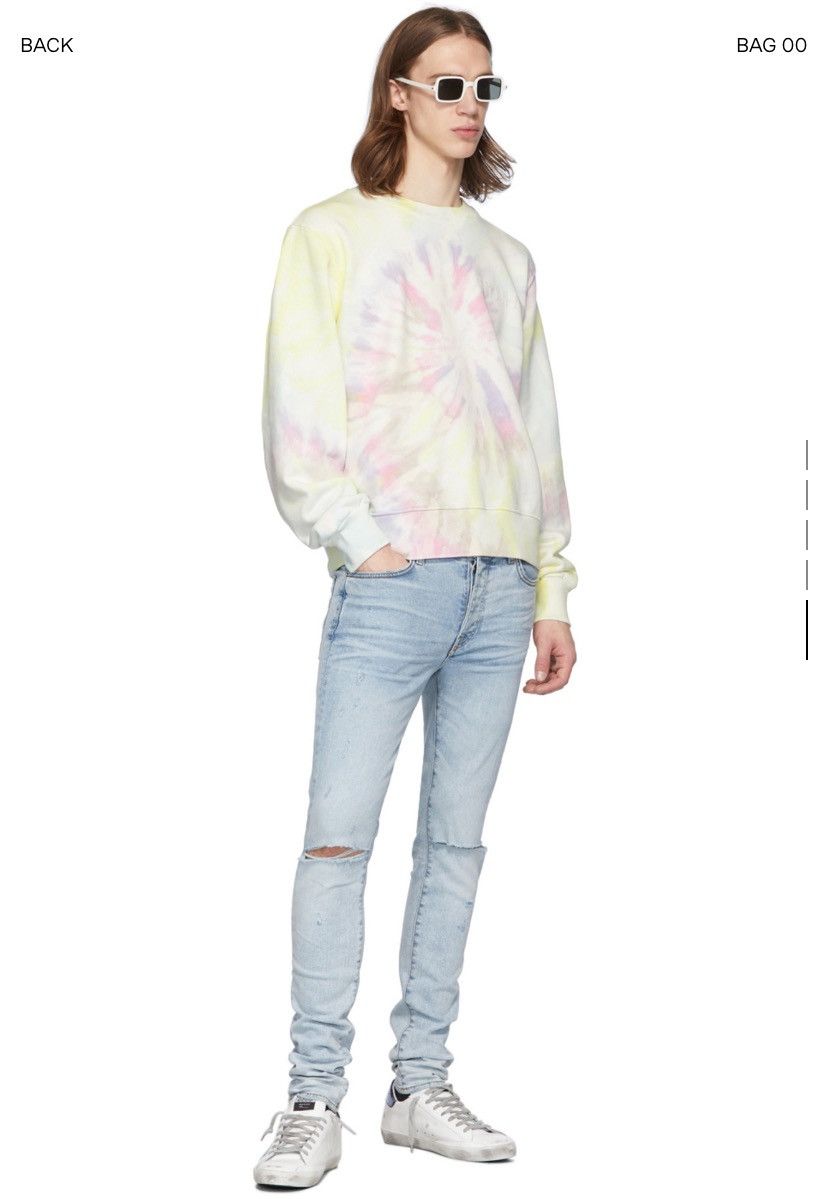 Amiri Amiri Tie-dye Crewneck Sweater Size Medium Size US M / EU 48-50 / 2 - 8 Thumbnail