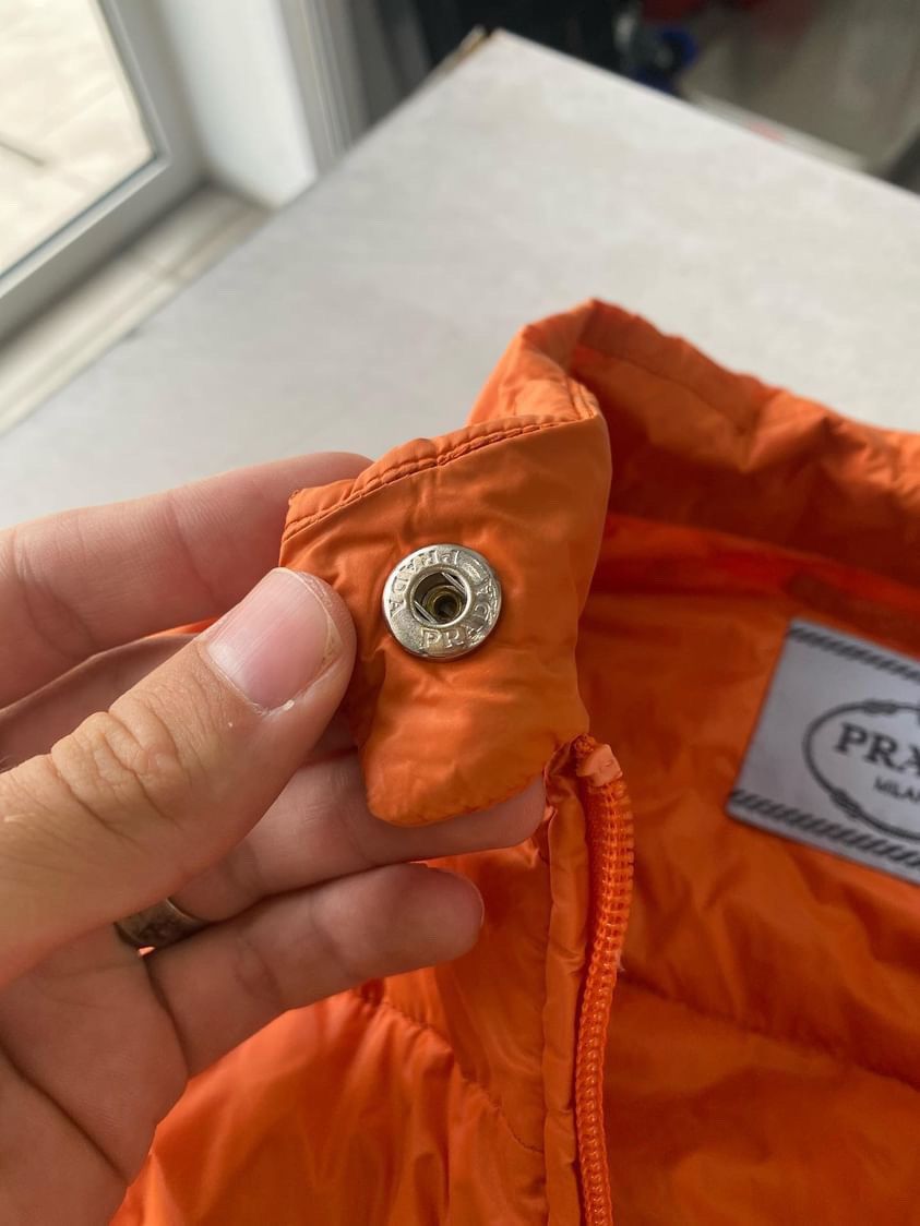Prada × Vintage Prada Small Logo Vintage Jacket womans Luxury Size M / US 6-8 / IT 42-44 - 4 Thumbnail