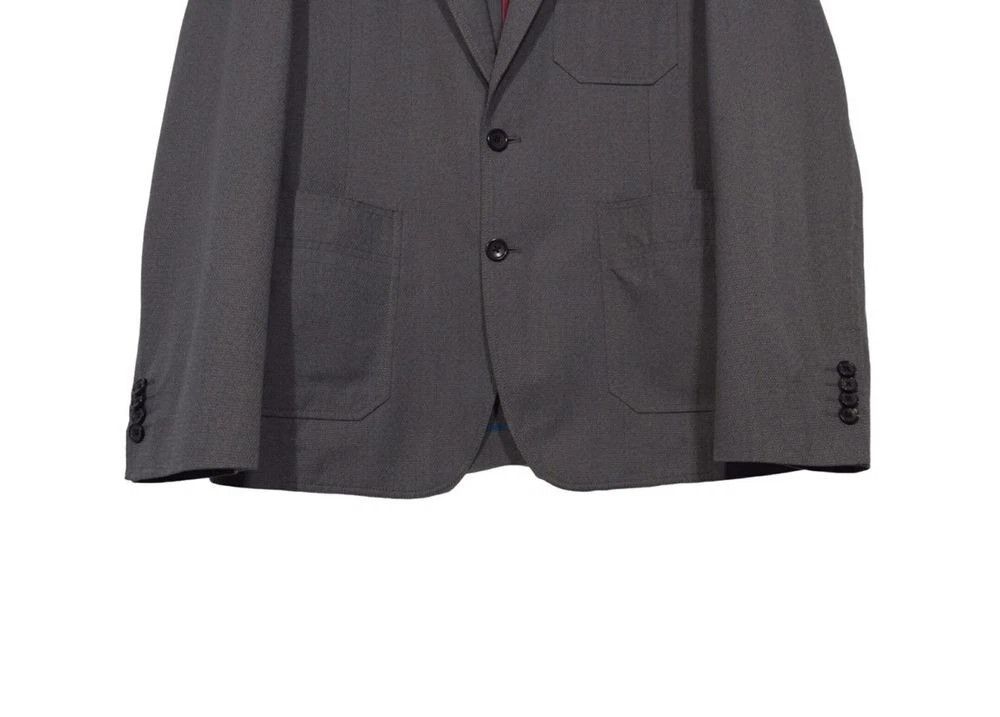 Paul Smith Paul Smith Cotton Blazer Men's Sz 42/52 Gray Size 42R - 4 Thumbnail