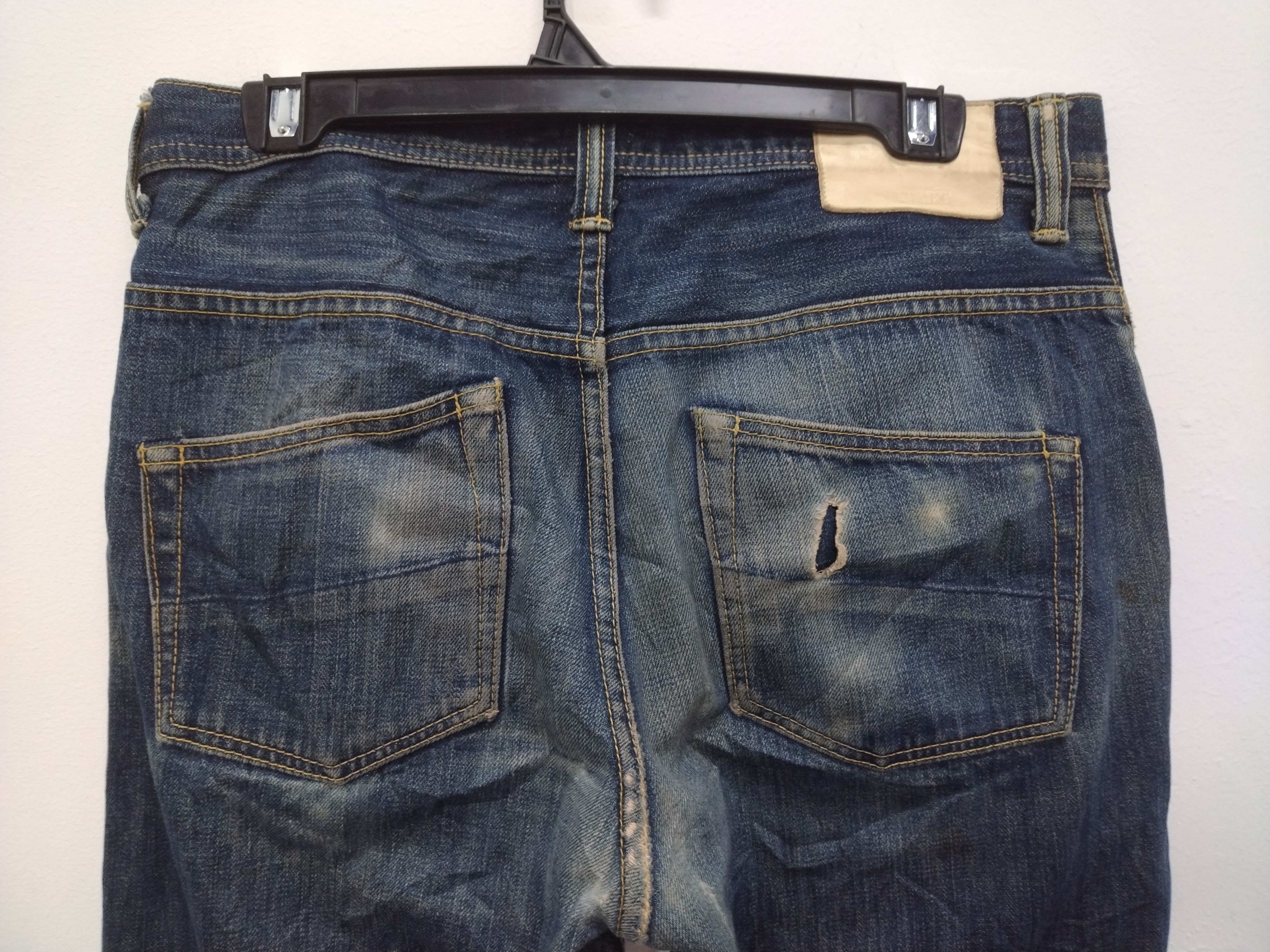 Japanese Brand Vtg selvedge somet straight jeans nice design & character Size US 32 / EU 48 - 10 Thumbnail