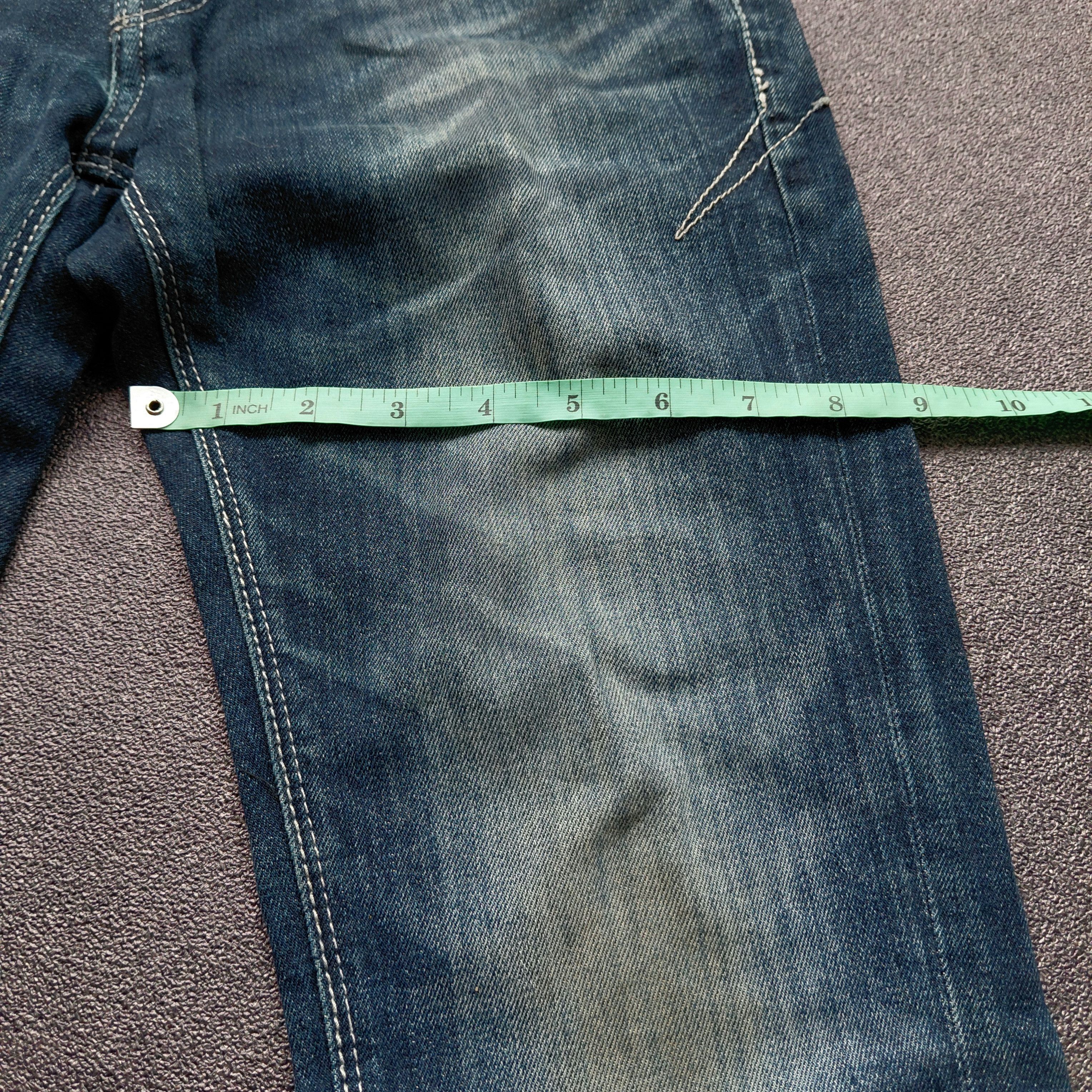 GOSTAR DE FUGA FUGA Duatressed Denin Pants Size US 30 / EU 46 - 13 Thumbnail