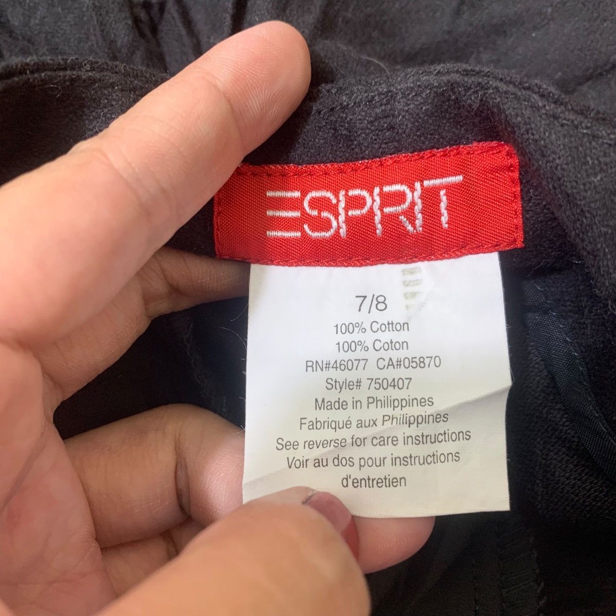 Esprit Vintage ESPRIT Zipper Button Casual Mini Skirts Size 26" / US 2 / IT 38 - 4 Thumbnail