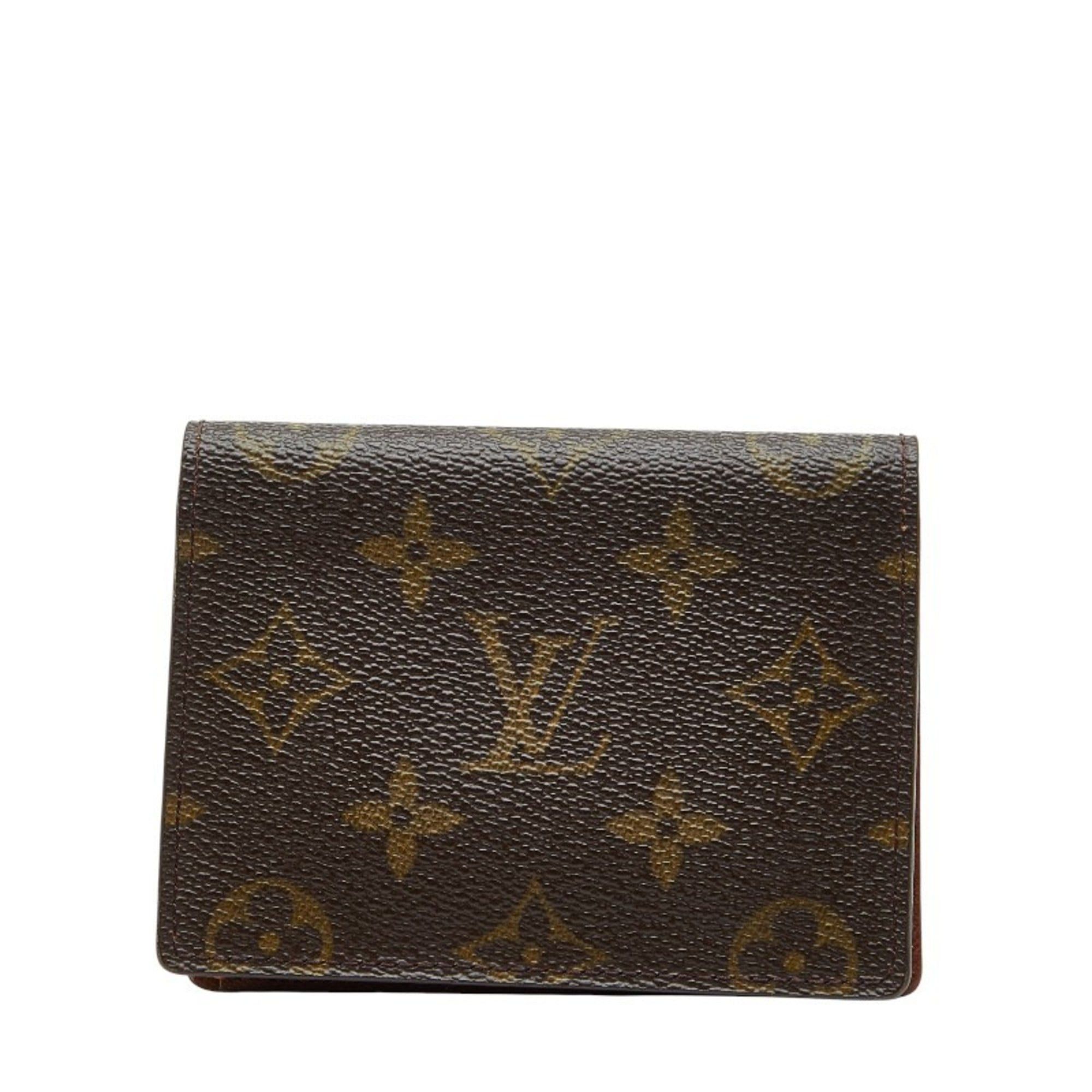 Louis Vuitton Louis Vuitton Monogram Japon Sangapur Pass Case/Business Card Case M60530 Brown Women's LOUIS VUITTON Size ONE SIZE - 1 Thumbnail