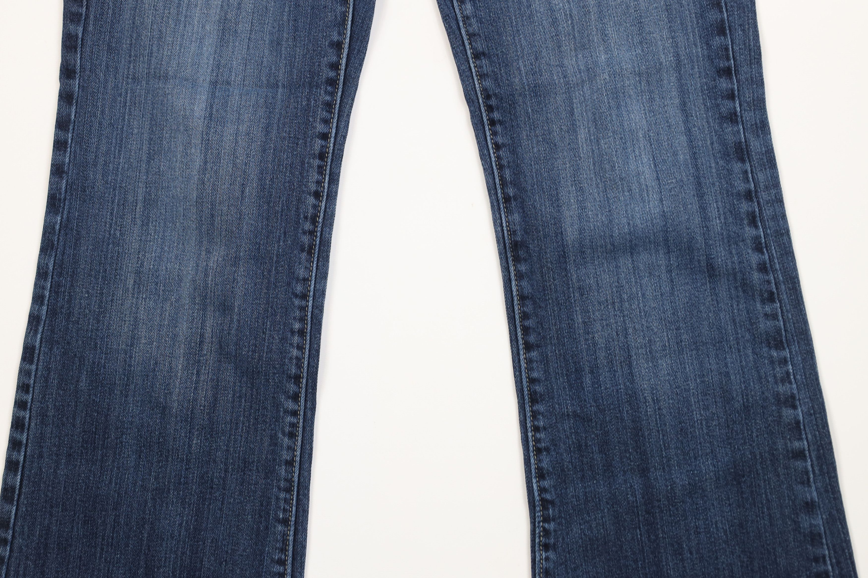 American Eagle Outfitters Vintage Y2K American Eagle Boyfriend Flared Jeans Blue Size 28" / US 6 / IT 42 - 3 Thumbnail