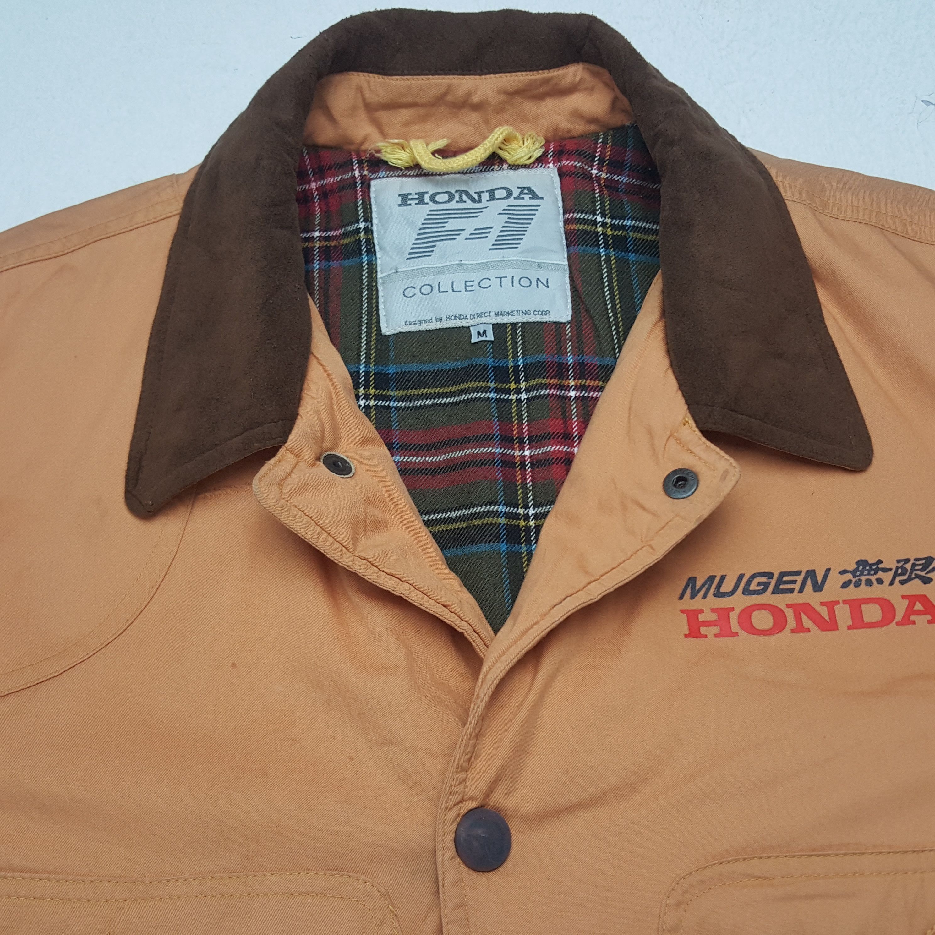 Honda × Japanese Brand × Vintage Vintage Mugen Honda Formula One Japanese Racing Jacket Size US L / EU 52-54 / 3 - 5 Thumbnail