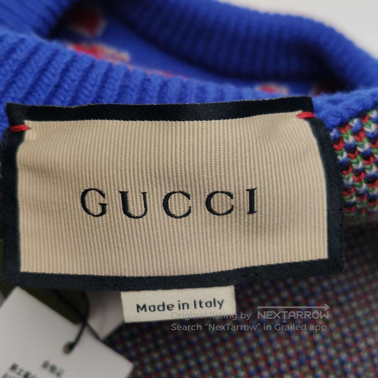 Gucci Gucci Wool GG Logo Round Neck Sweater M. Size US M / EU 48-50 / 2 - 2 Thumbnail