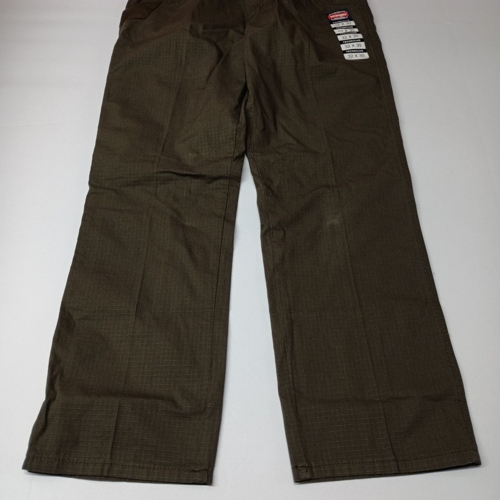Wrangler Wrangler Technician Ripstop Pants Men's 32x30 Loden Relaxed Size US 32 / EU 48 - 3 Thumbnail