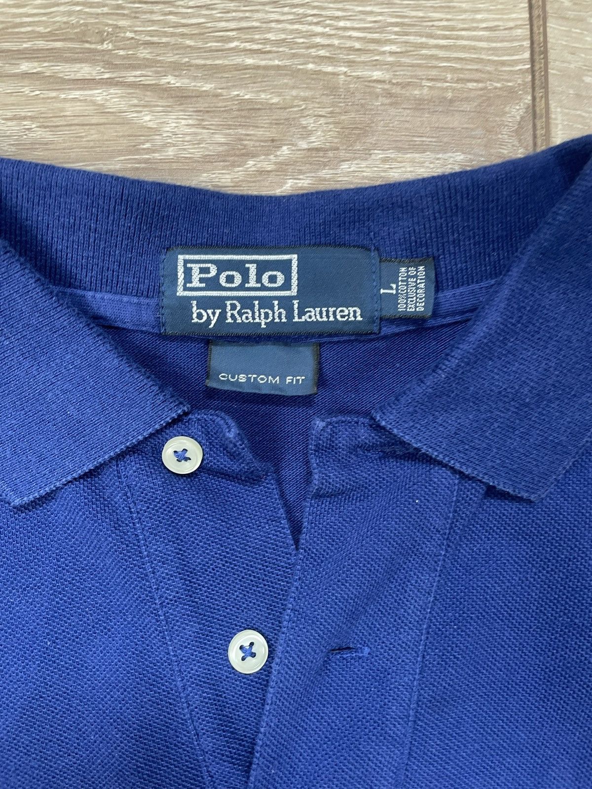 Polo Ralph Lauren × Vintage Chief Keef Polo Ralph Lauren Vintage Shirt Size US L / EU 52-54 / 3 - 4 Thumbnail