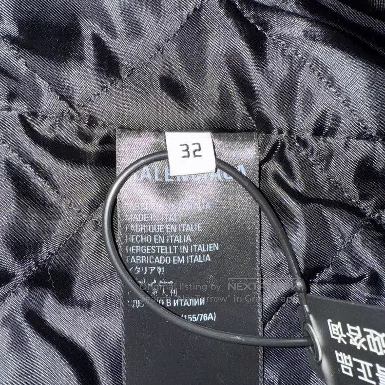 Balenciaga Balenciaga Beige Bulletproof Full Print Logo Teddy Fleece Size 4XL / US 24-26 - 5 Thumbnail