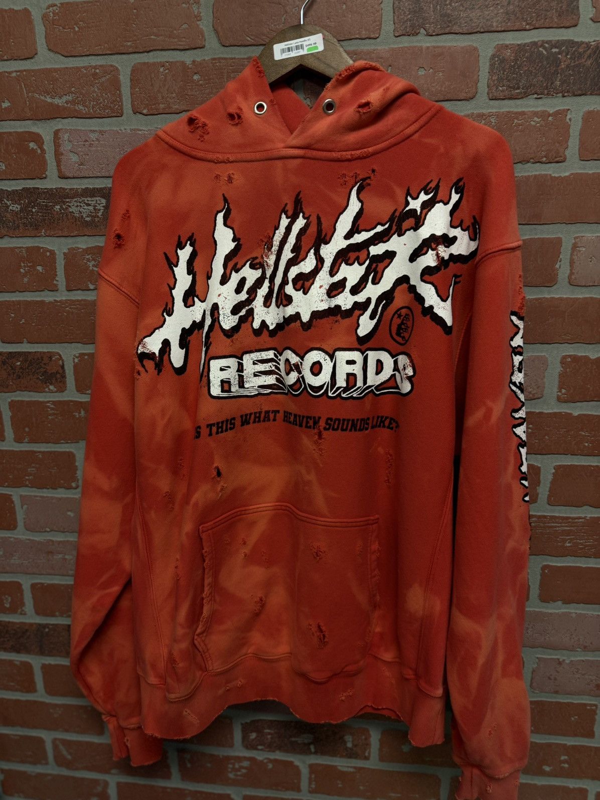 HELLSTAR Hellstar Lava Hoodie Red Size Medium Brand New Size US M / EU 48-50 / 2 - 3 Thumbnail