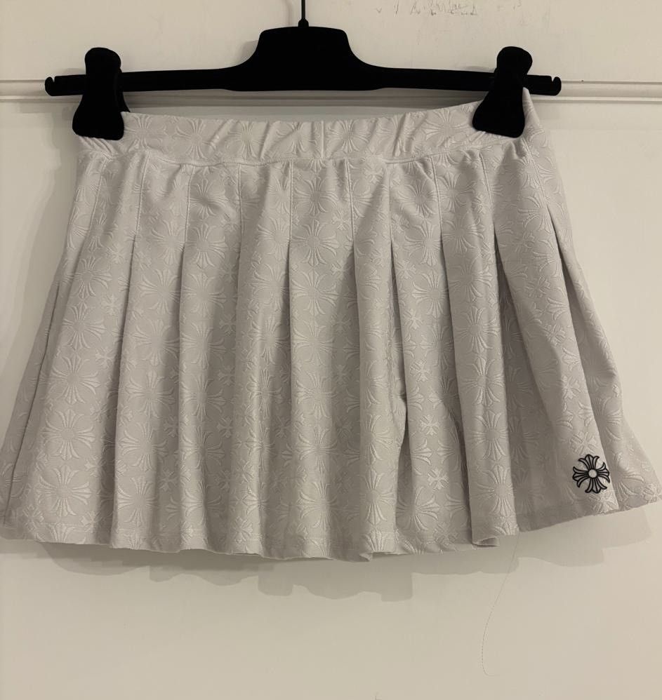 Chrome Hearts Chrome Hearts Horseshoe Logo Tennis Skirt Size 26" / US 2 / IT 38 - 3 Thumbnail