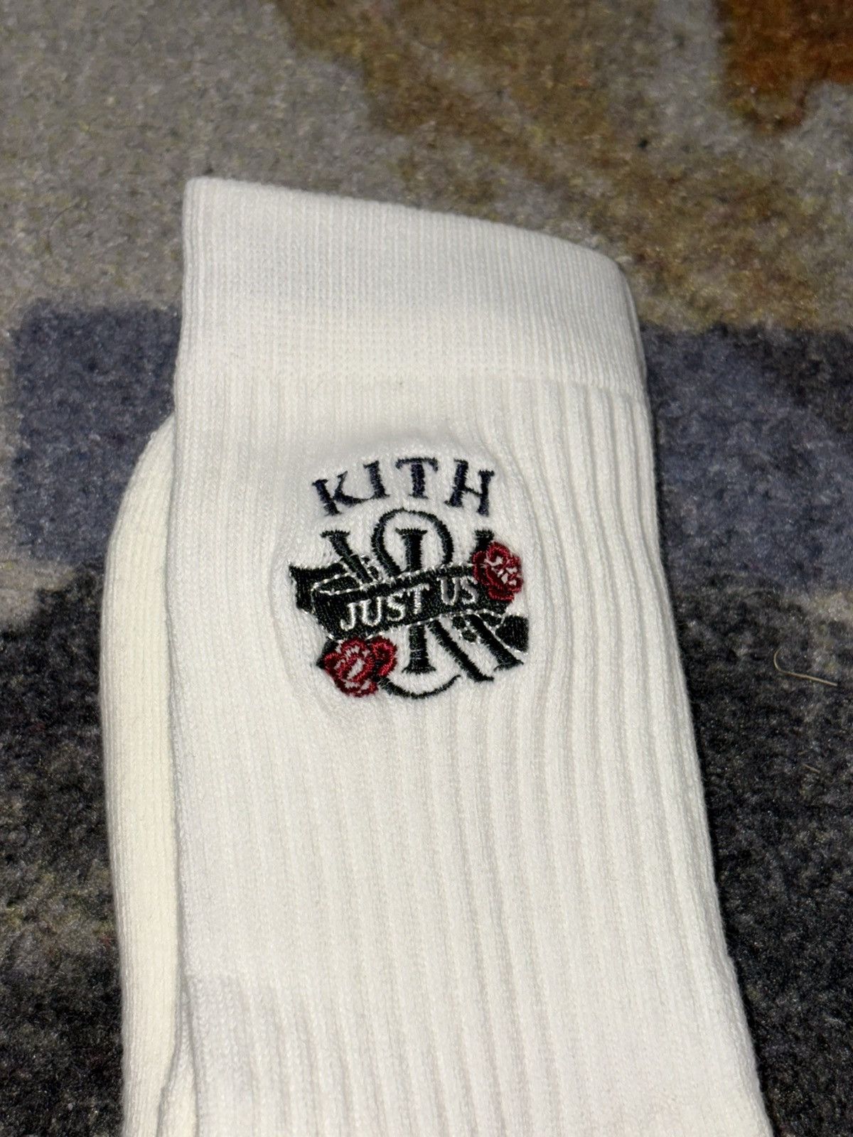 Kith Kith Just Us Crew Socks Size ONE SIZE - 2 Thumbnail