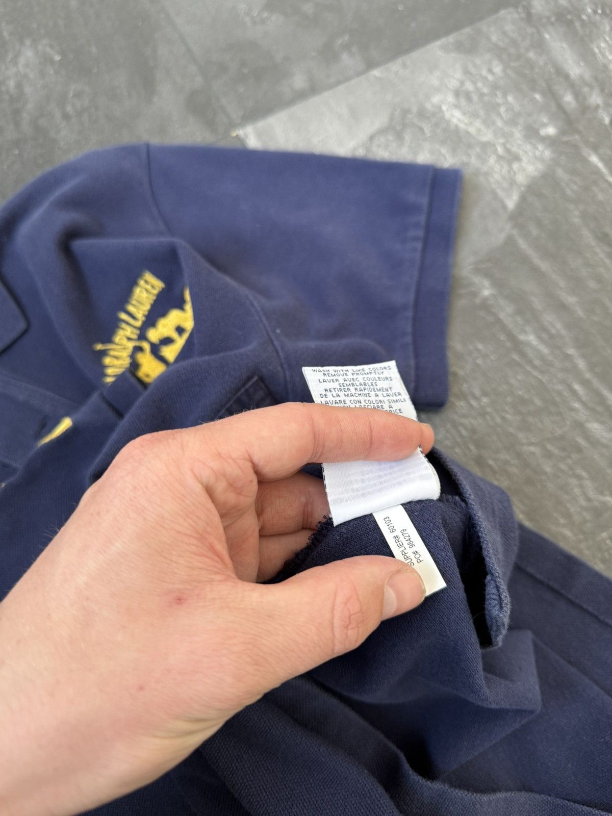 Polo Ralph Lauren × Vintage Vintage polo Ralph Lauren pools tee shirt big pony Size US M / EU 48-50 / 2 - 11 Thumbnail
