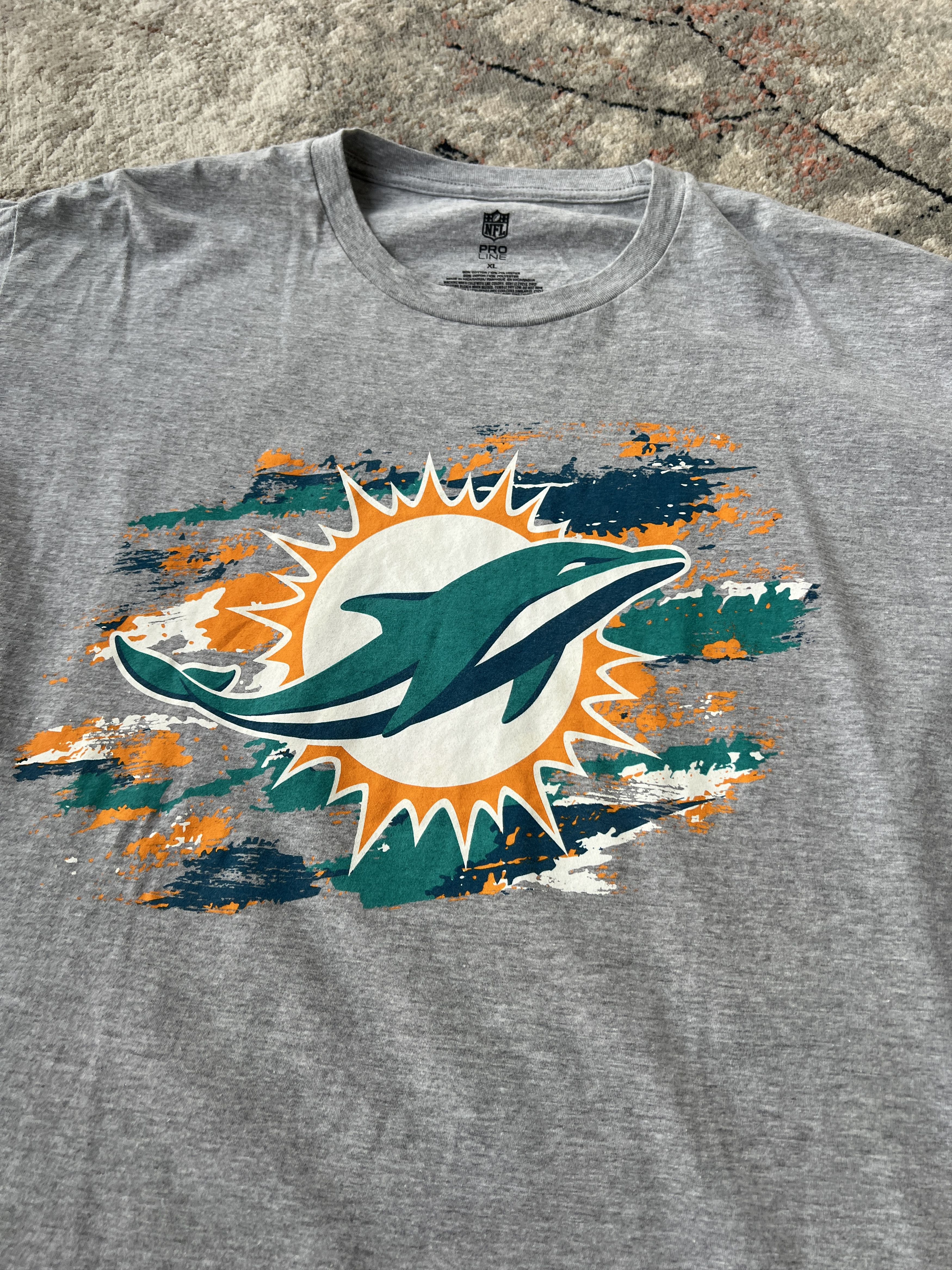 NFL NFL Pro Line Miami Dolphins Tee Size US XL / EU 56 / 4 - 2 Thumbnail