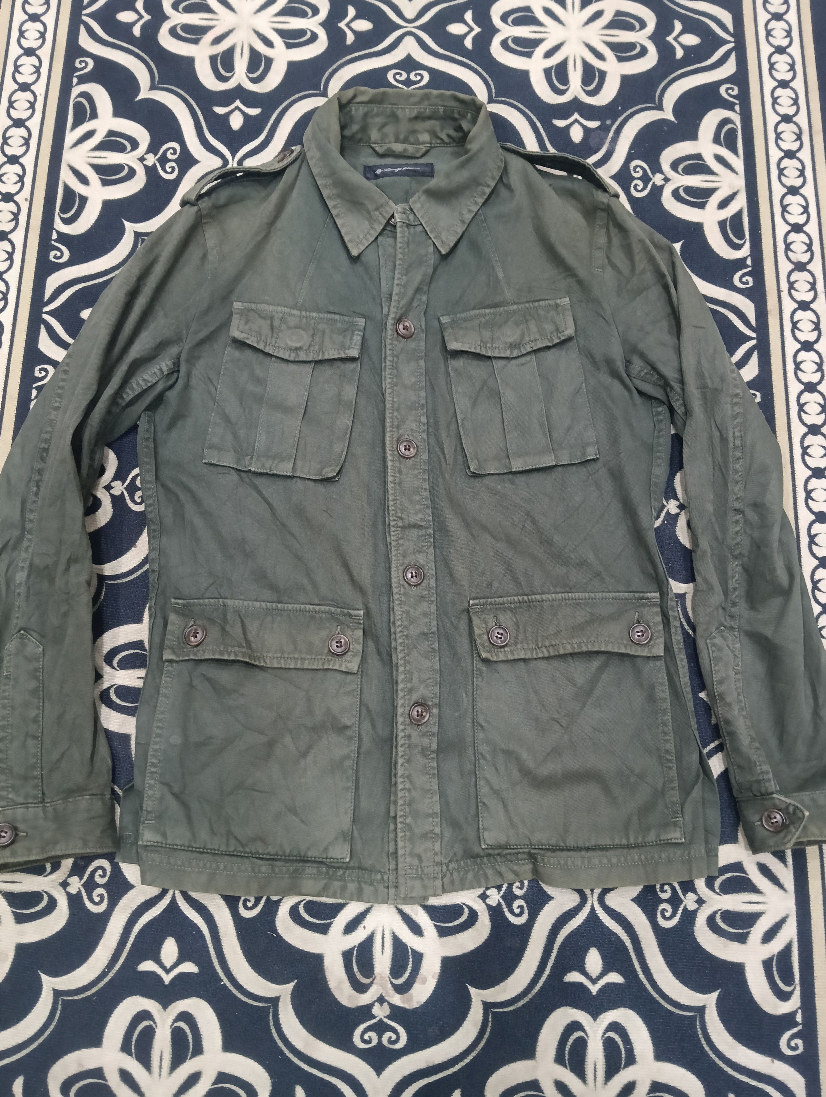 Japanese Brand × Lounge Lizard Lounge Lizard Army Inspired Like M65 Jacket Size US S / EU 44-46 / 1 - 2 Thumbnail