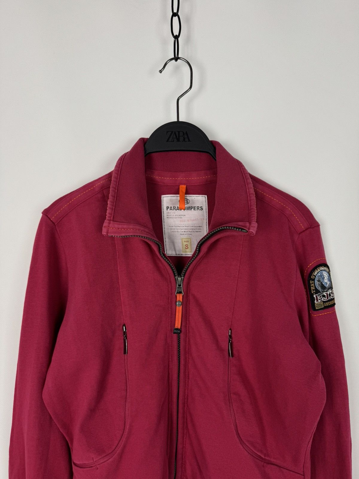 Parajumpers PJS Parajumpers Full Zip Cotton Track Top Size S / US 4 / IT 40 - 4 Thumbnail