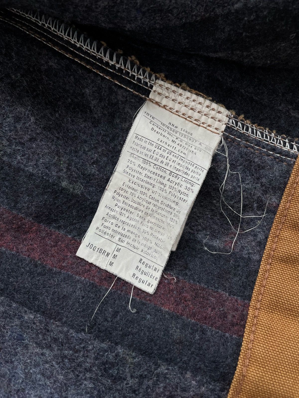 Carhartt 16' Faded Brown Tan Carhartt Detroit Jacket J001 BRN Size US M / EU 48-50 / 2 - 10 Thumbnail