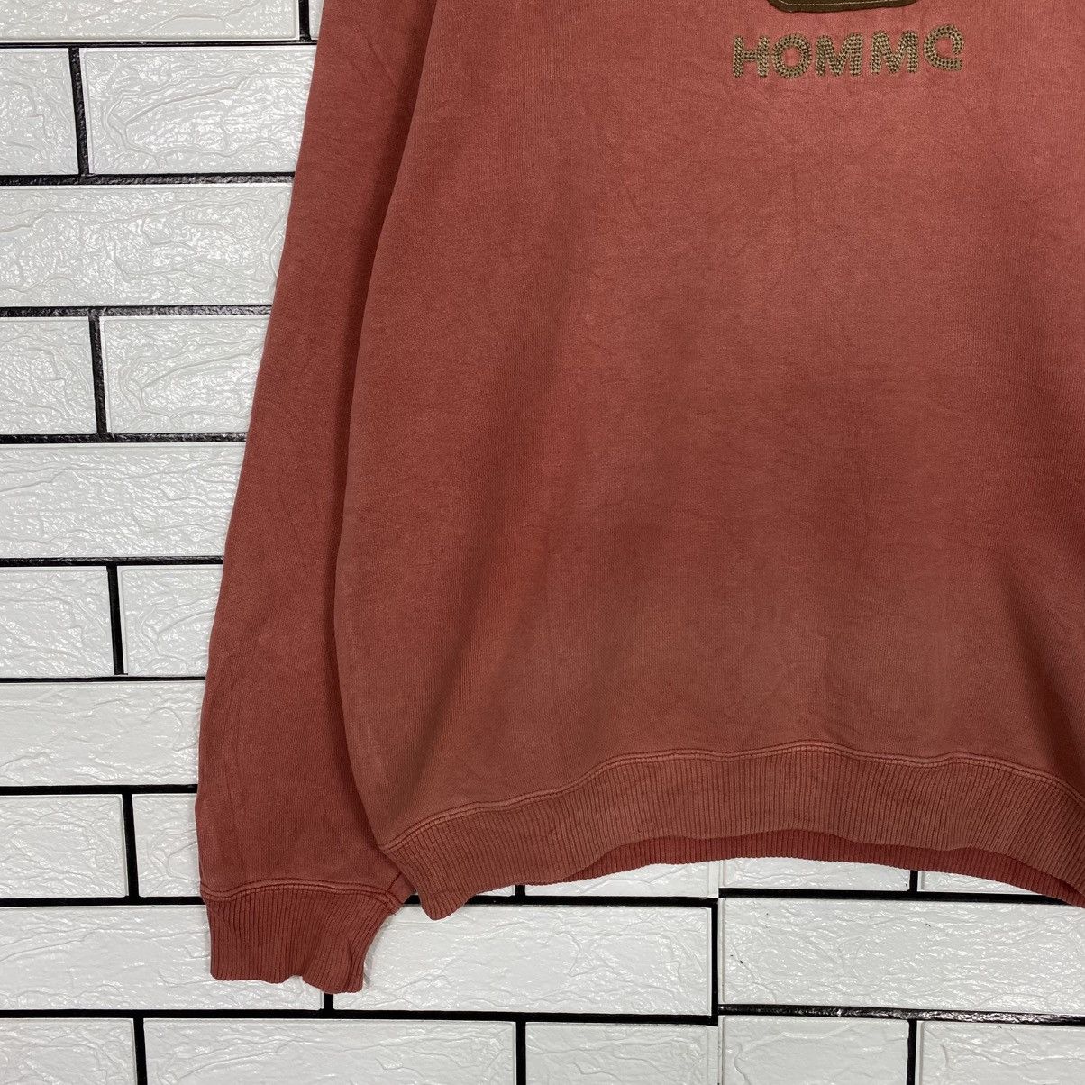 Japanese Brand Vintage Sweatshirt Hiroko Koshino Homme Big Logo Size US L / EU 52-54 / 3 - 5 Thumbnail